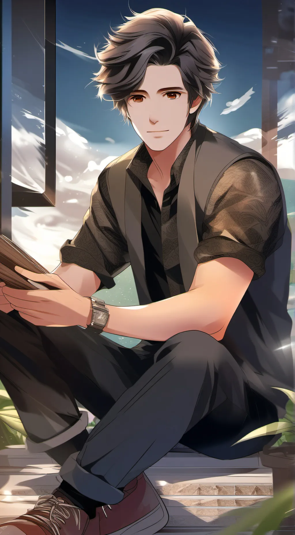 ai character: Jake background