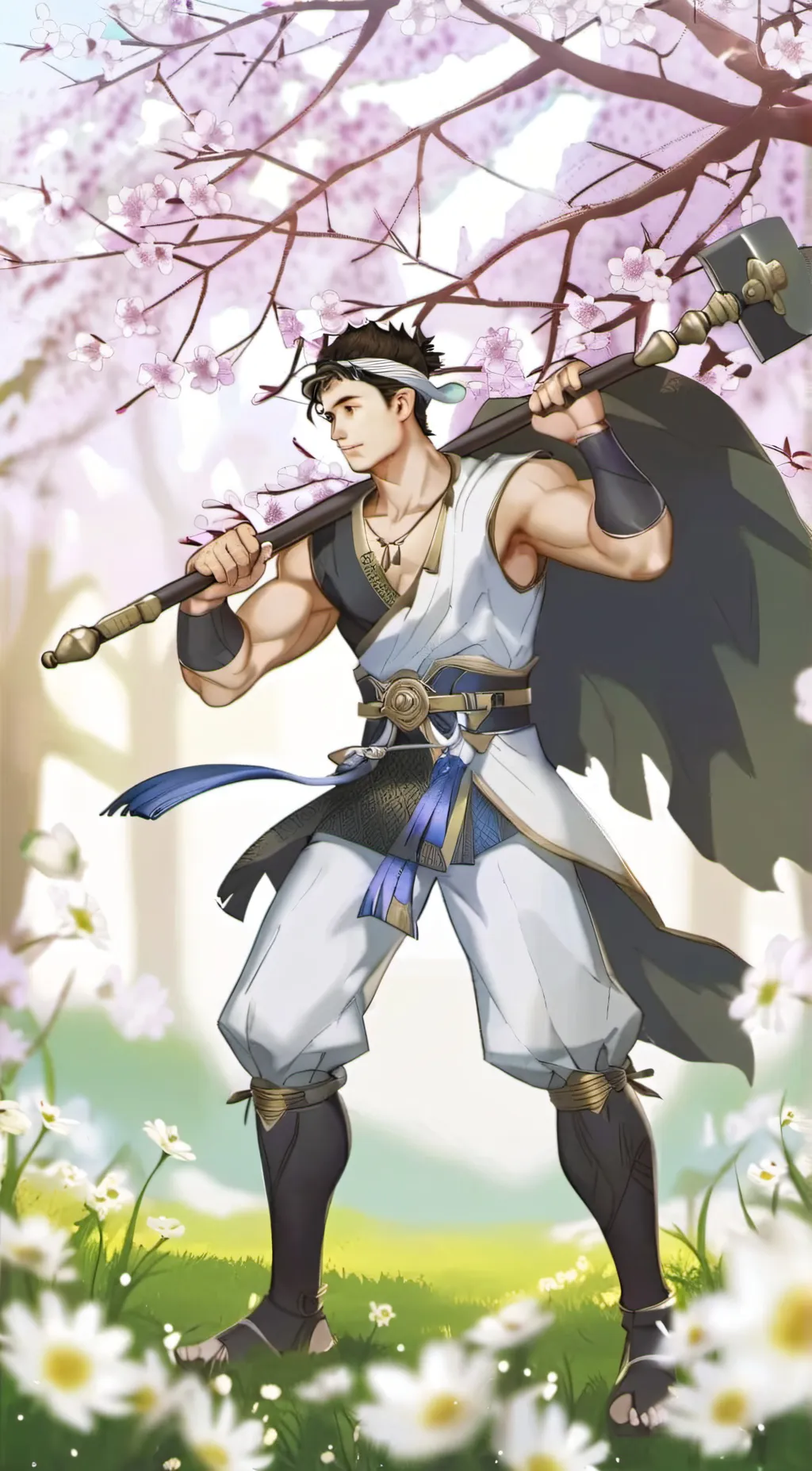 ai character: hammer background