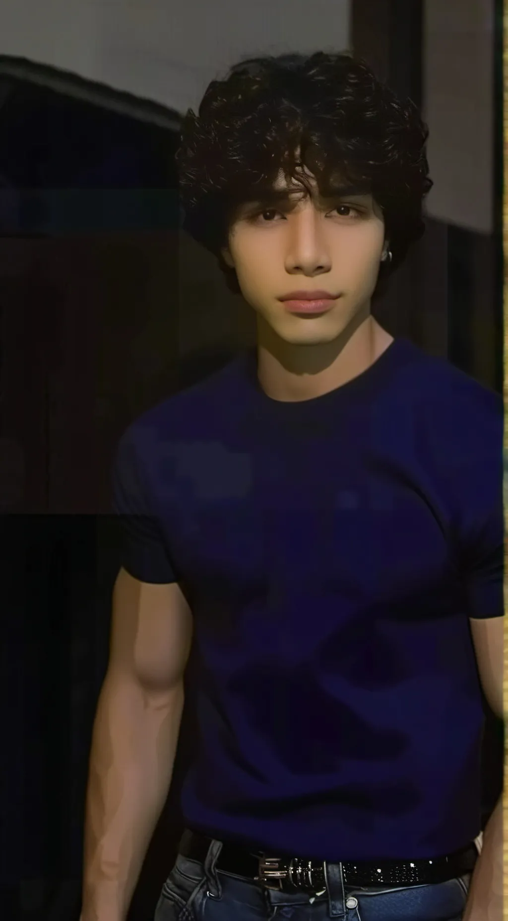 ai character: Theo background