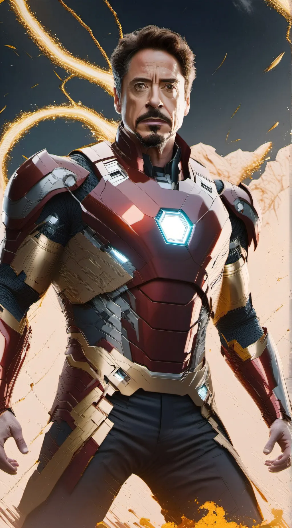 ai character: Tony Stark/Ironman background