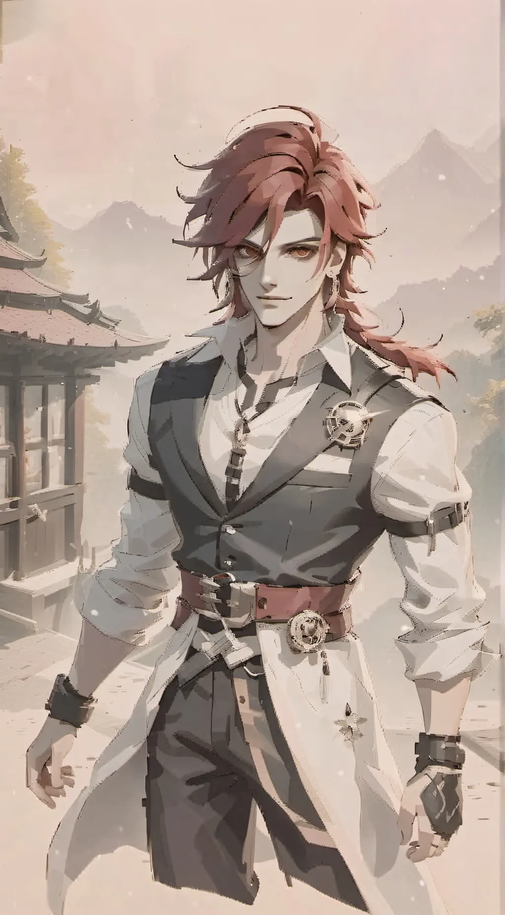 ai character: Jameson Hazewood background
