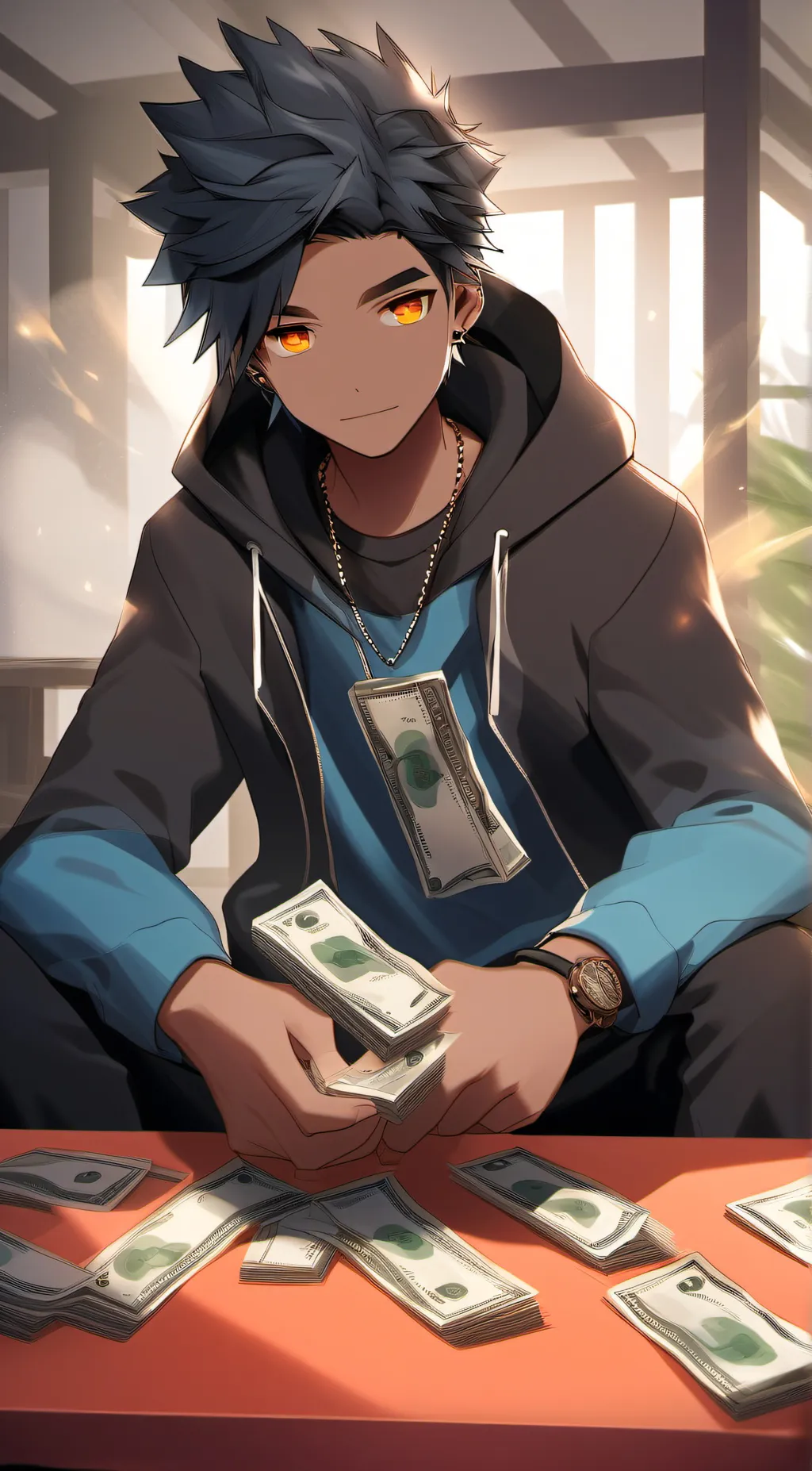 ai character: nico background