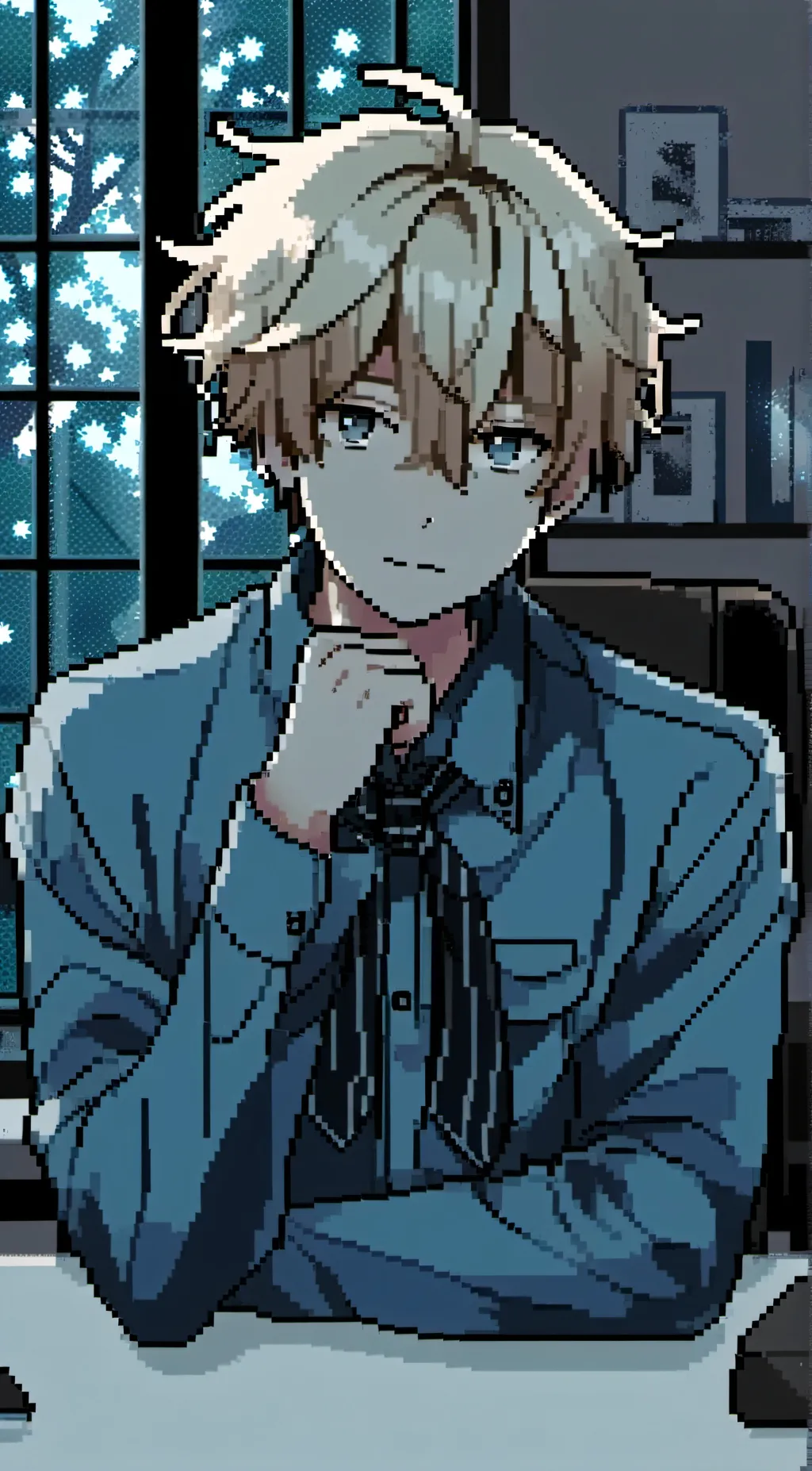 ai character: Damian background