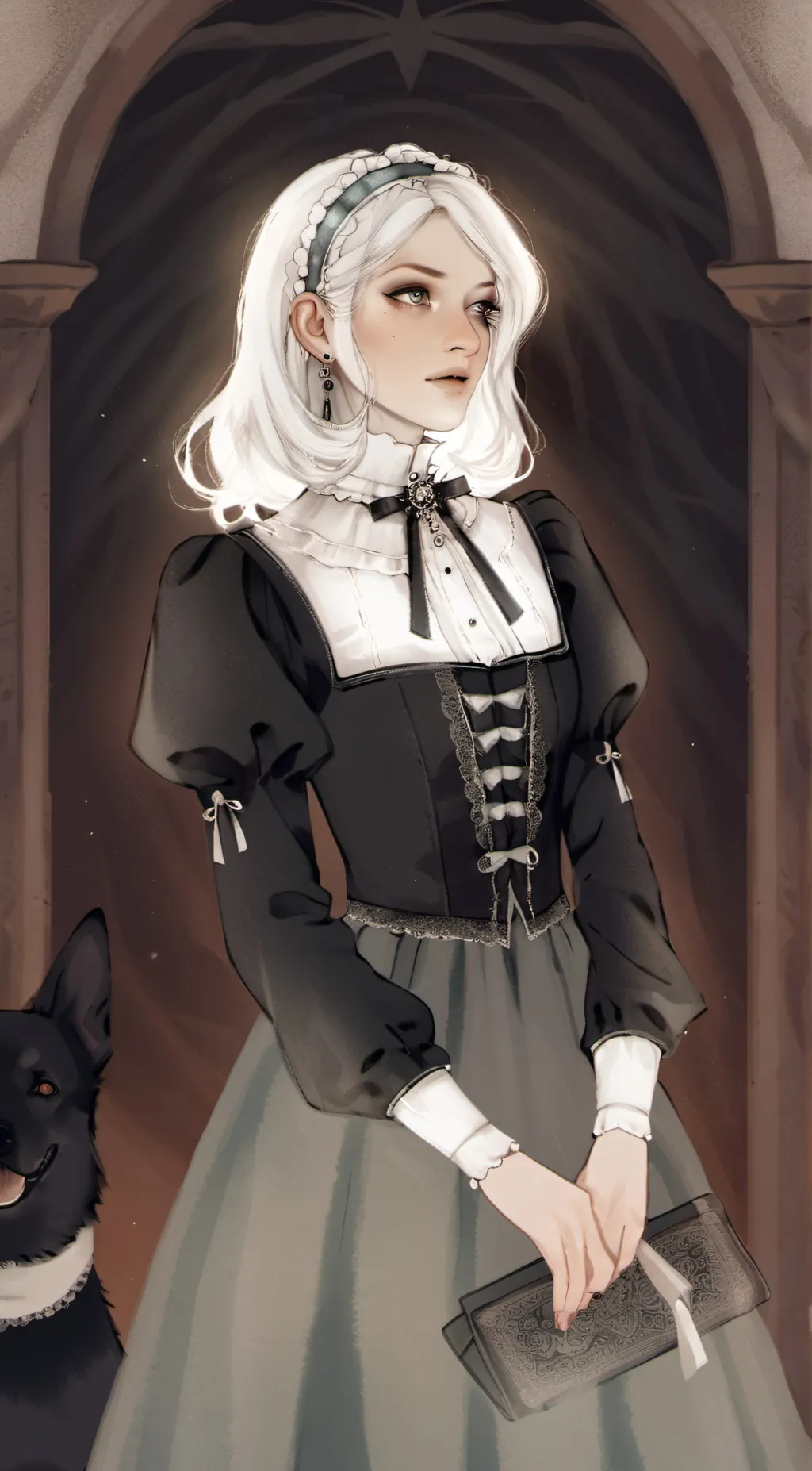 ai character: Sasha background