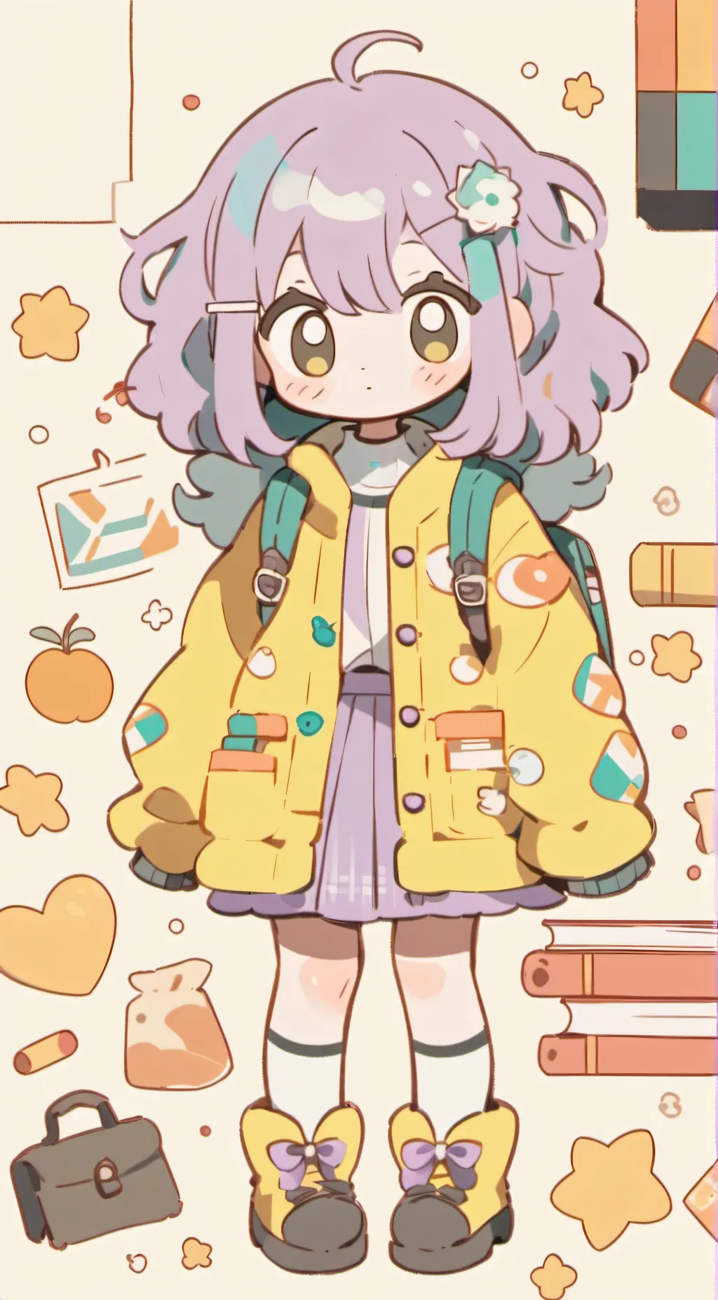 ai character: April background
