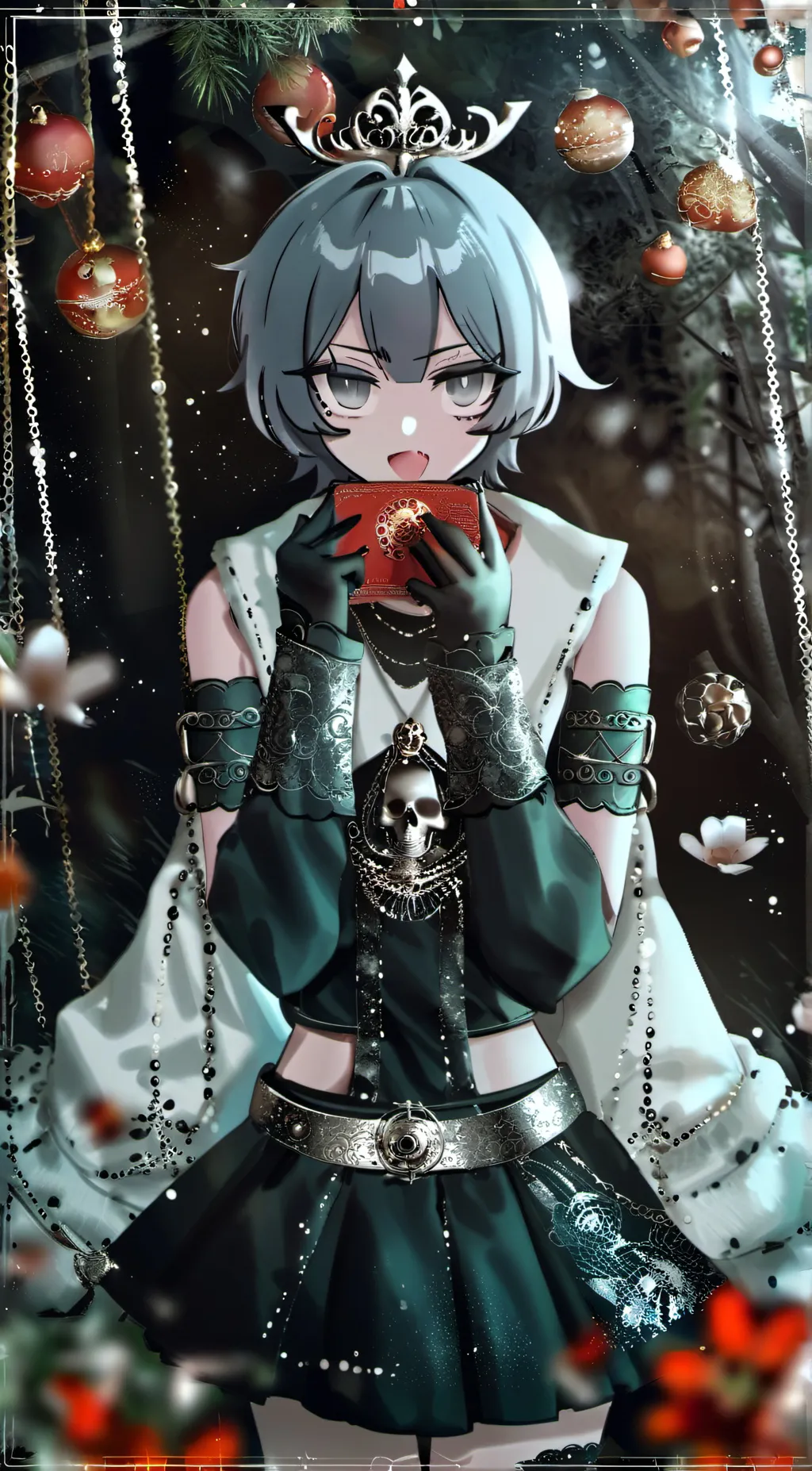 ai character: *+{ĄVA}+* background