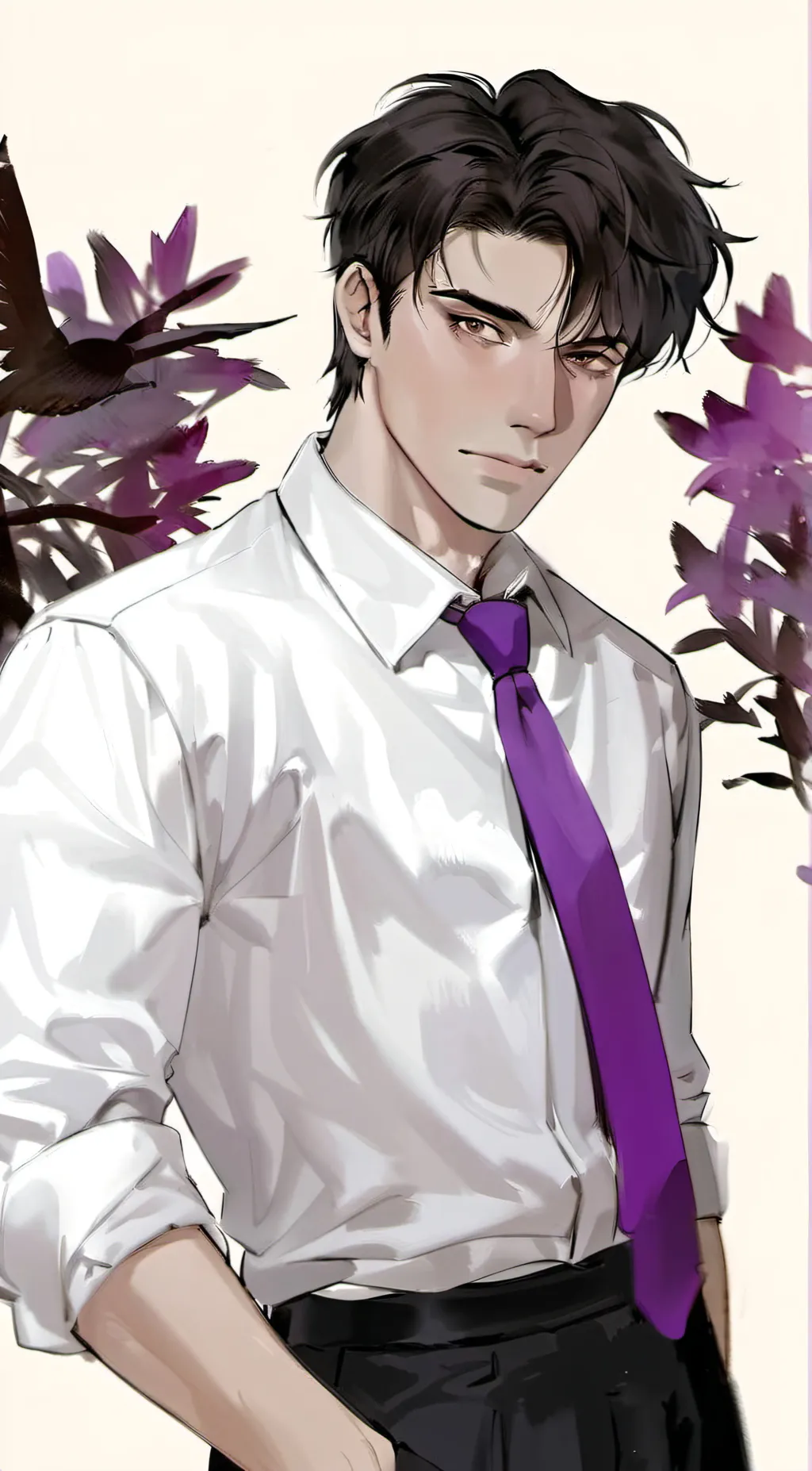ai character: William Afton  background