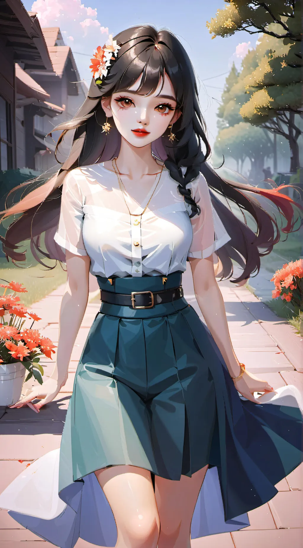 ai character: Mia background