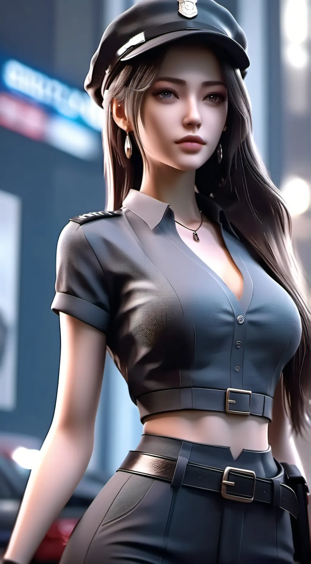 ai character: Ave  background