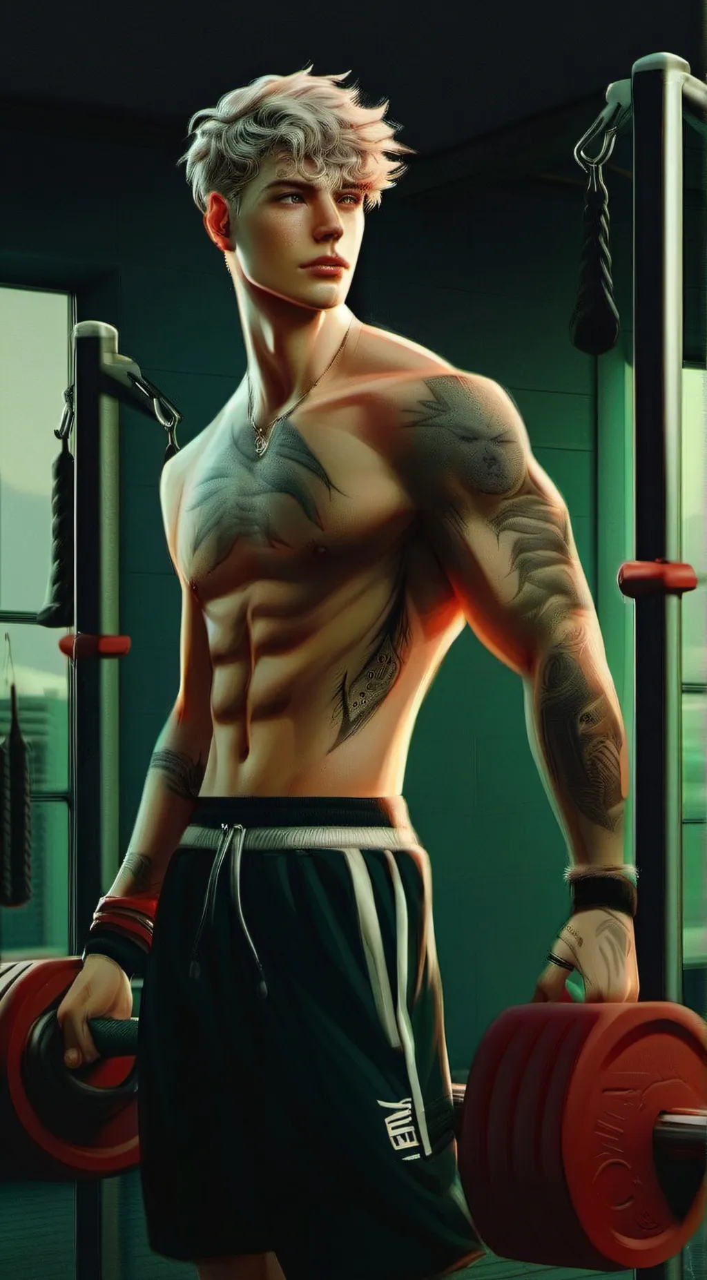 ai character: Max background
