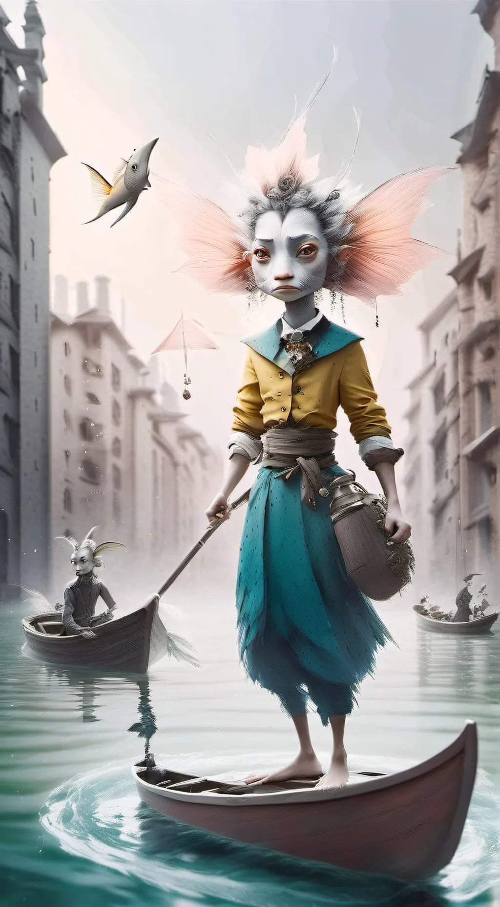 ai character: Fing background