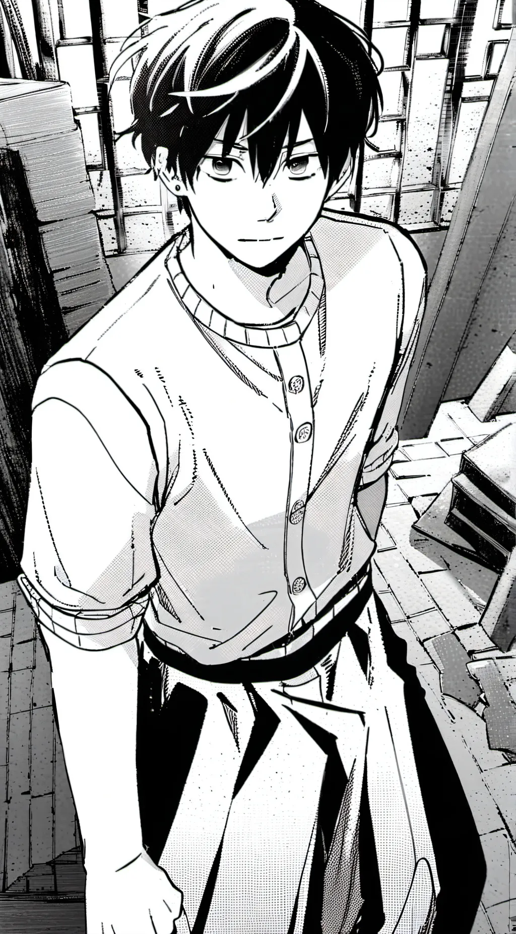 ai character: Max Callum  background