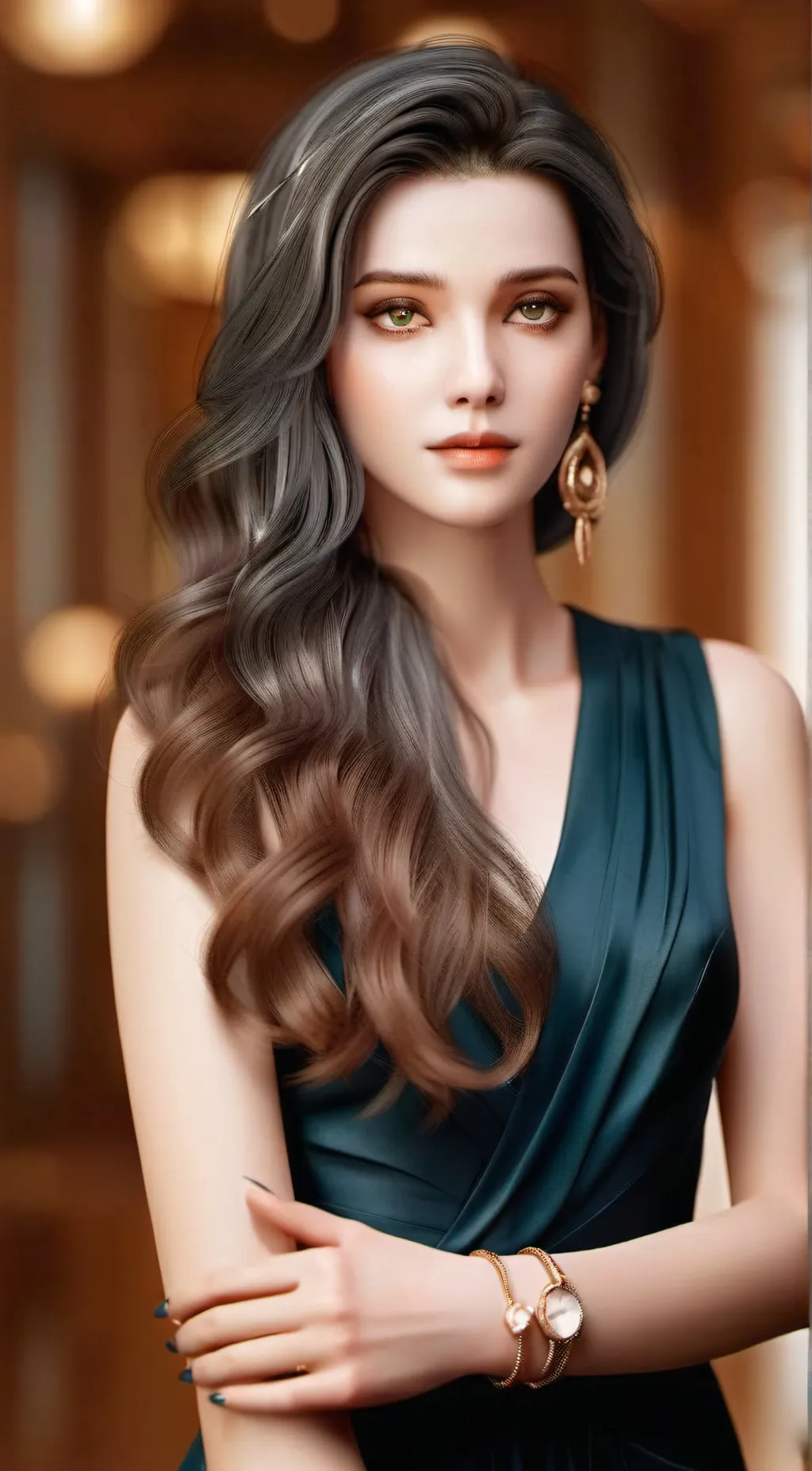 ai character: Syena  background