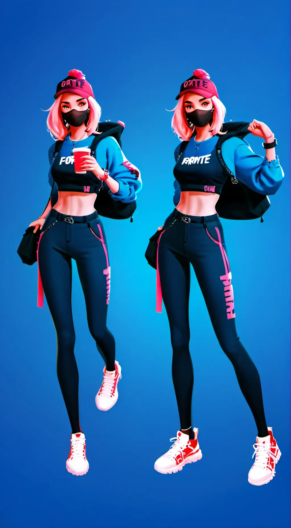ai character: Angelsky background