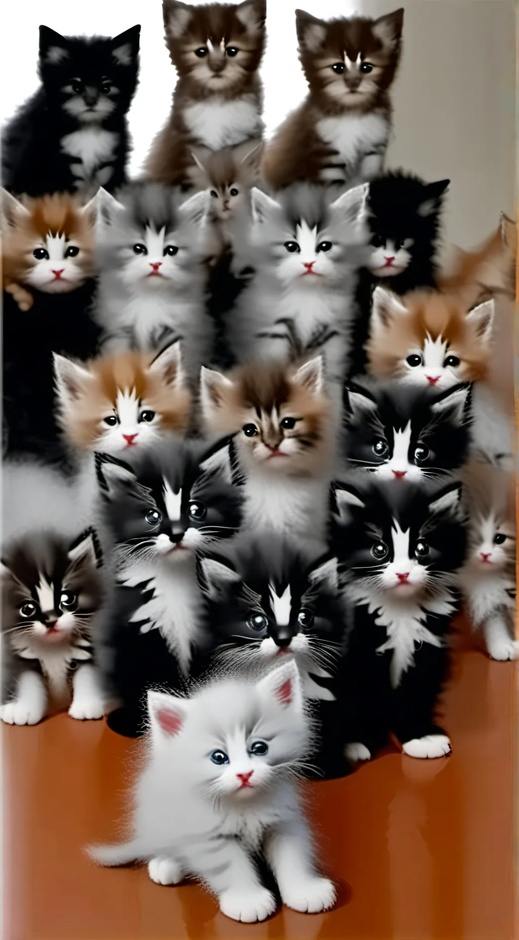 ai character: kittens background