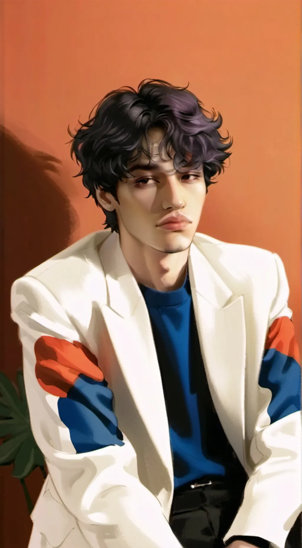 ai character: Caleb  background