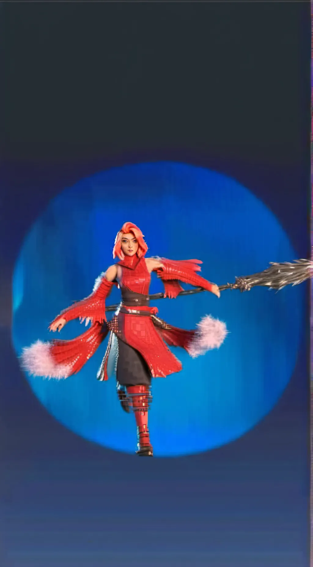 ai character: FORTNITE valeria background