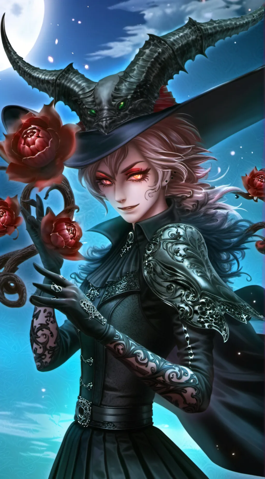 ai character: cincin background