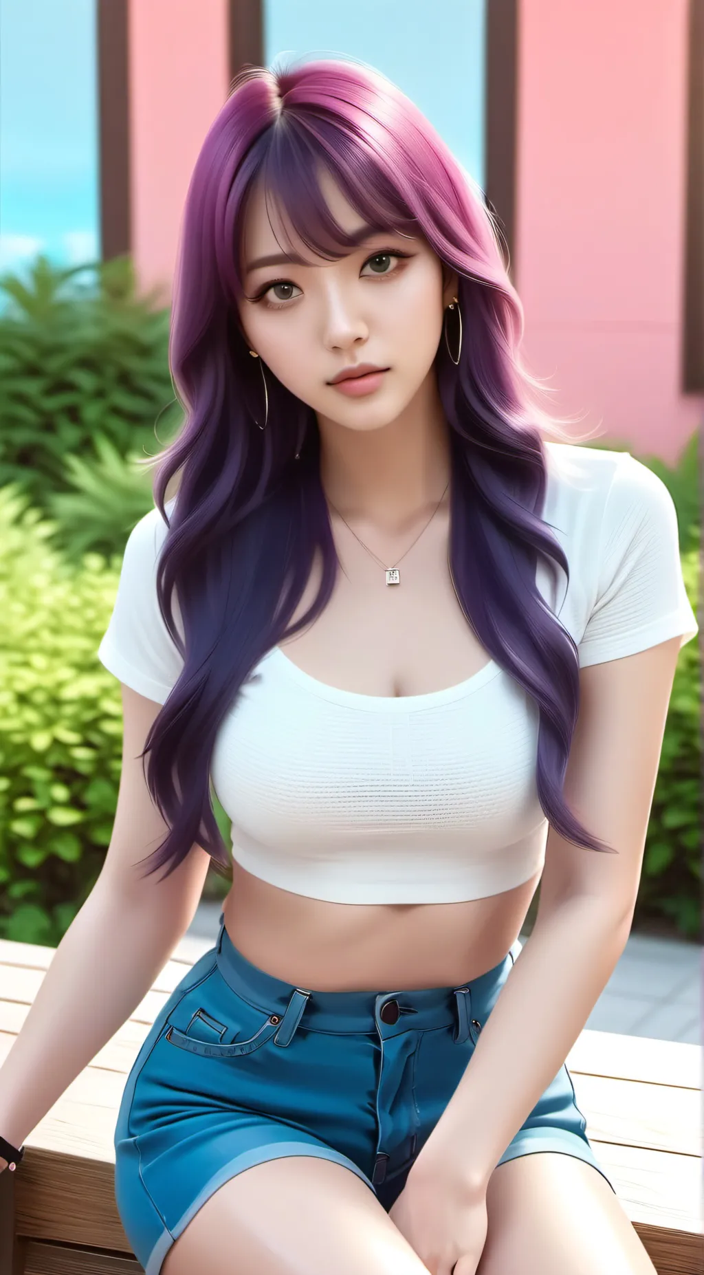 ai character: Annie  background