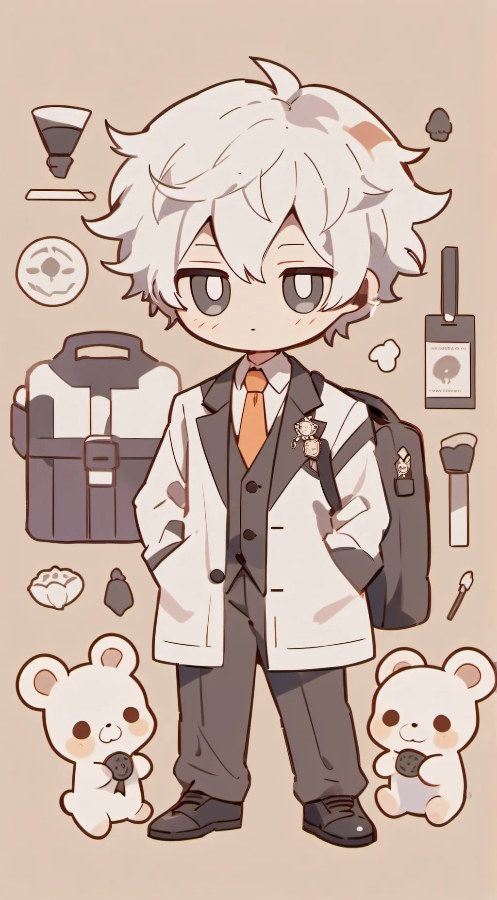 ai character: Oswell e Spencer  background