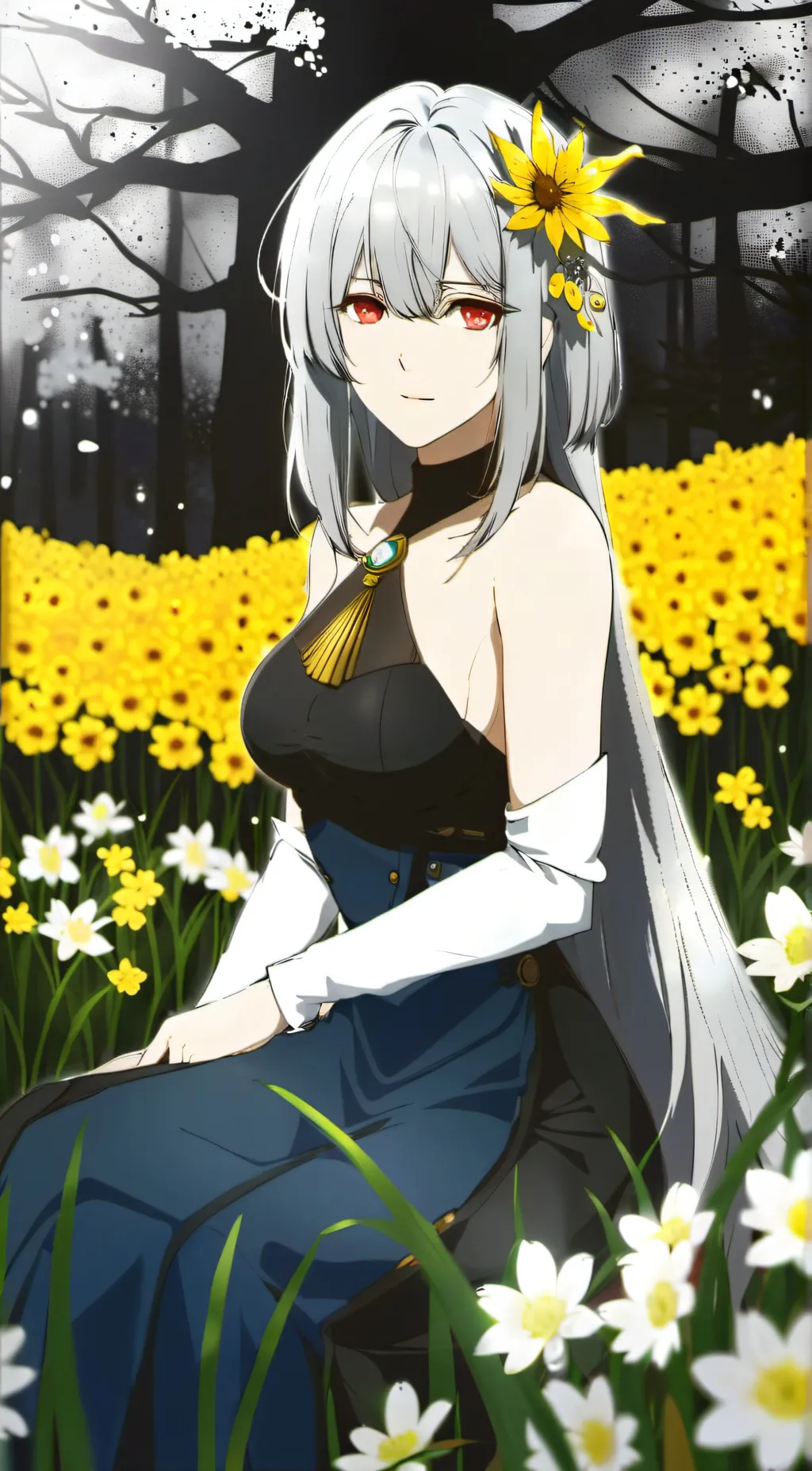 ai character: Aria background