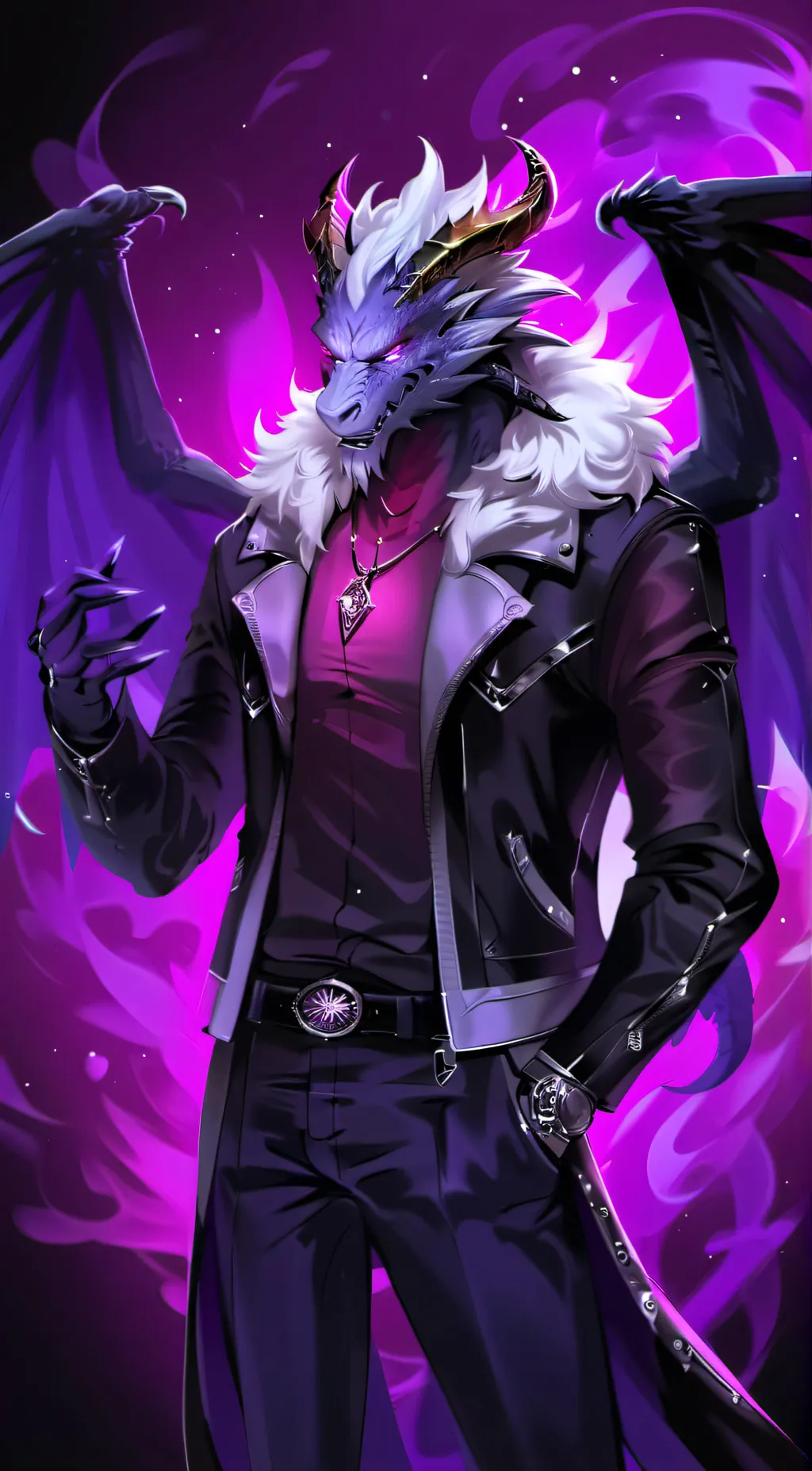 ai character: Sion, DarkStar background