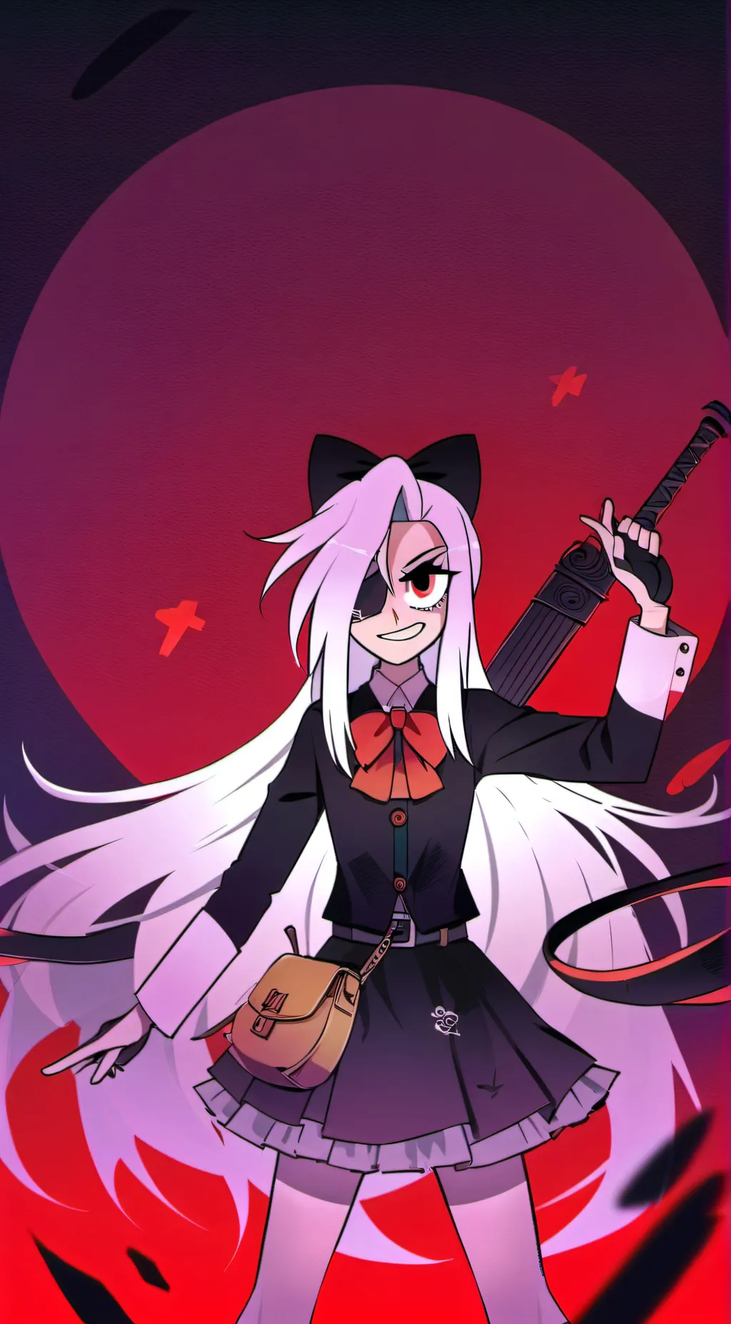 ai character: Vaggie background