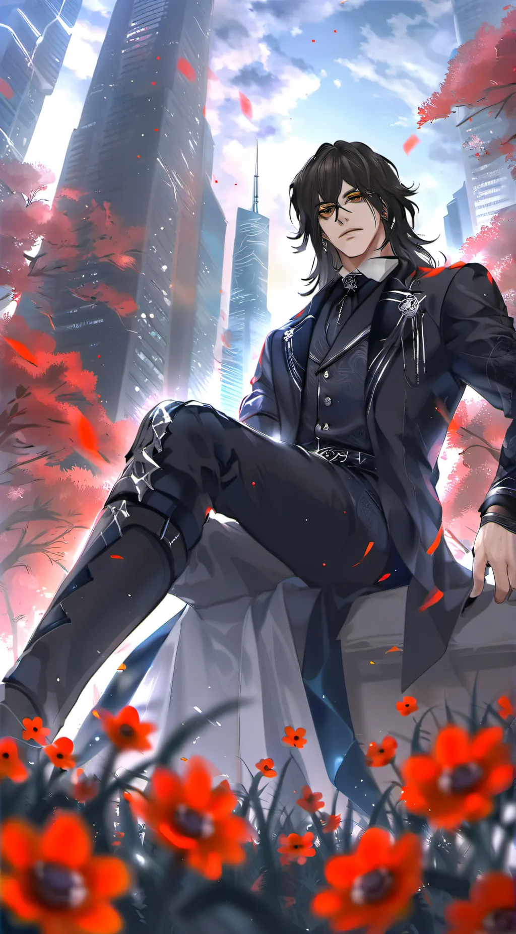ai character: Shota Aizawa background