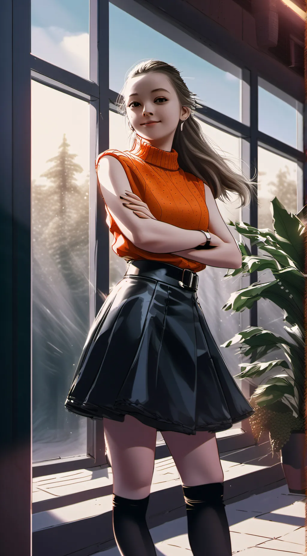 ai character: stella background