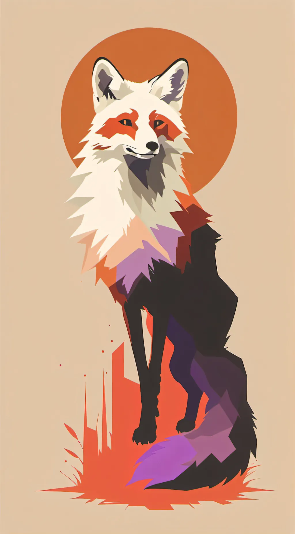 ai character: Hh in Fnaf SL background