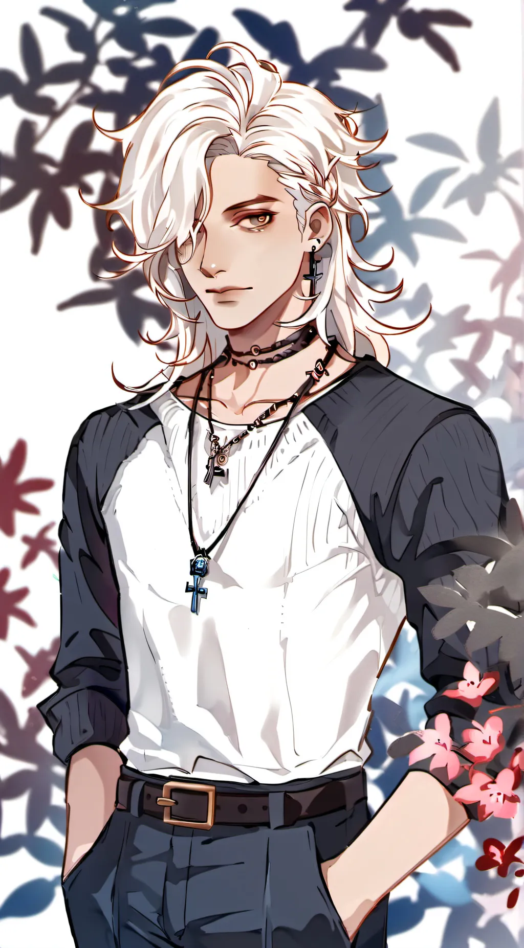 ai character: Aaron Davis background
