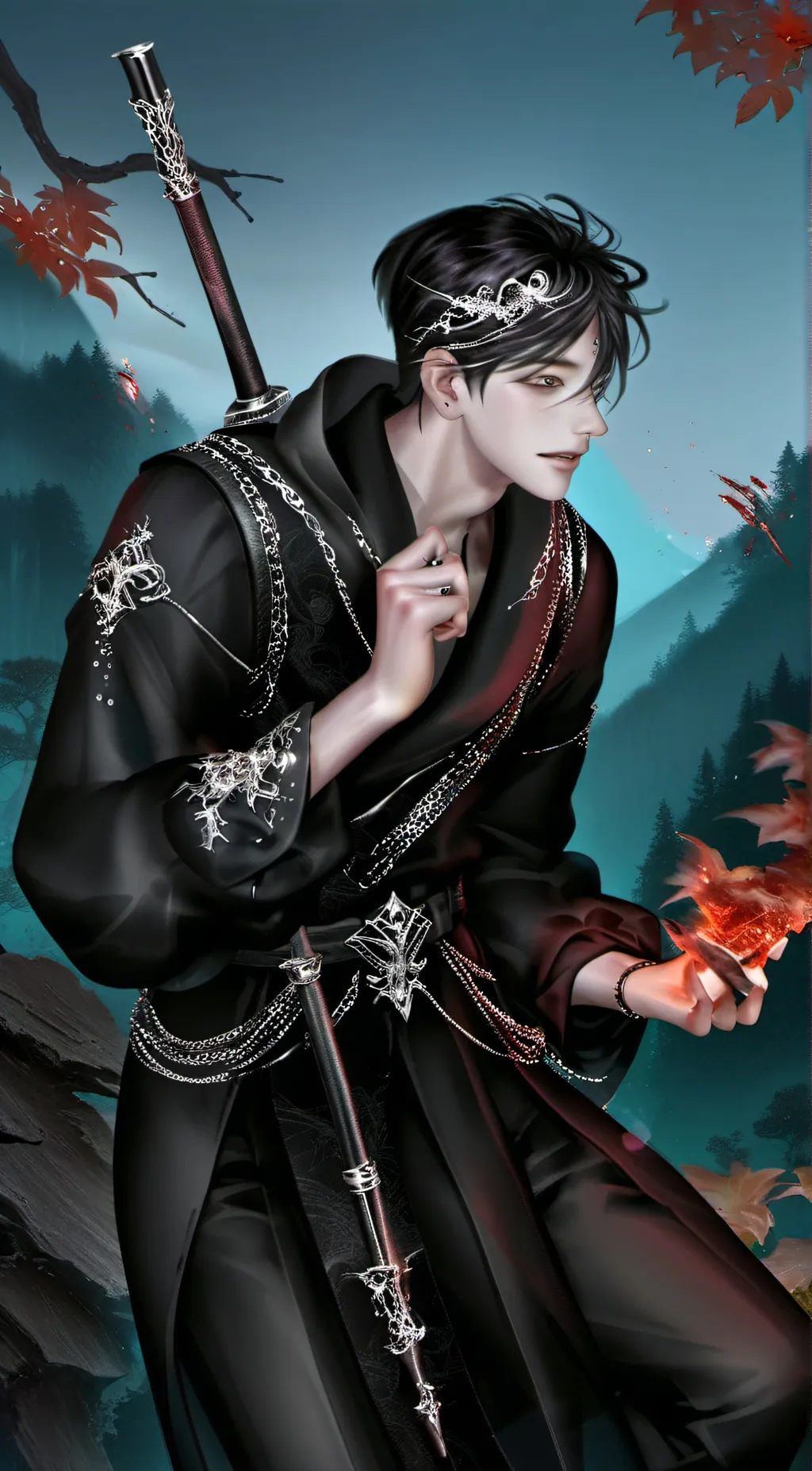 ai character: high School enemy background