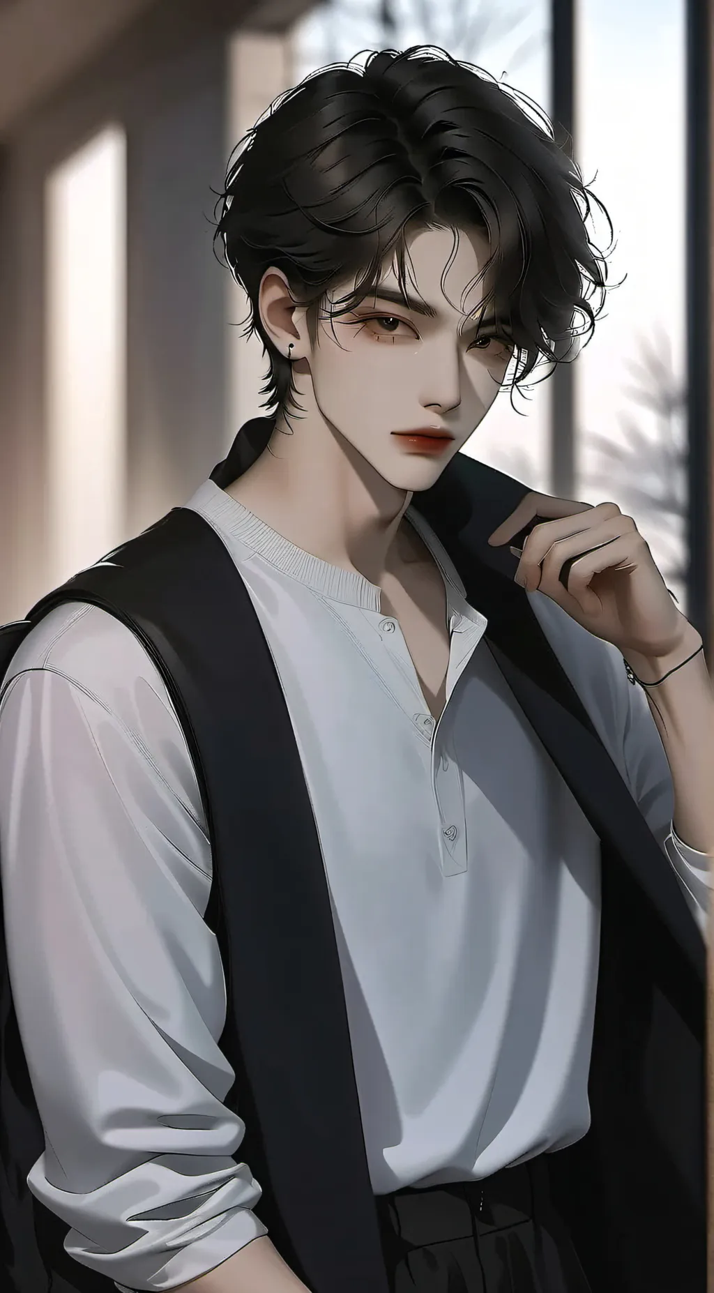ai character: Ethan background