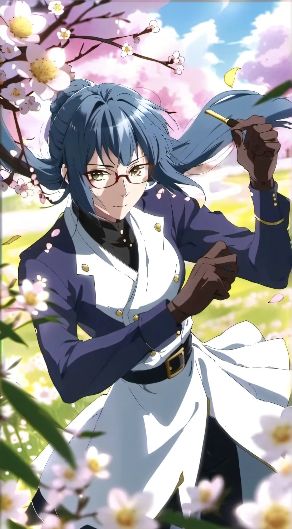 ai character: Maki Zenin background