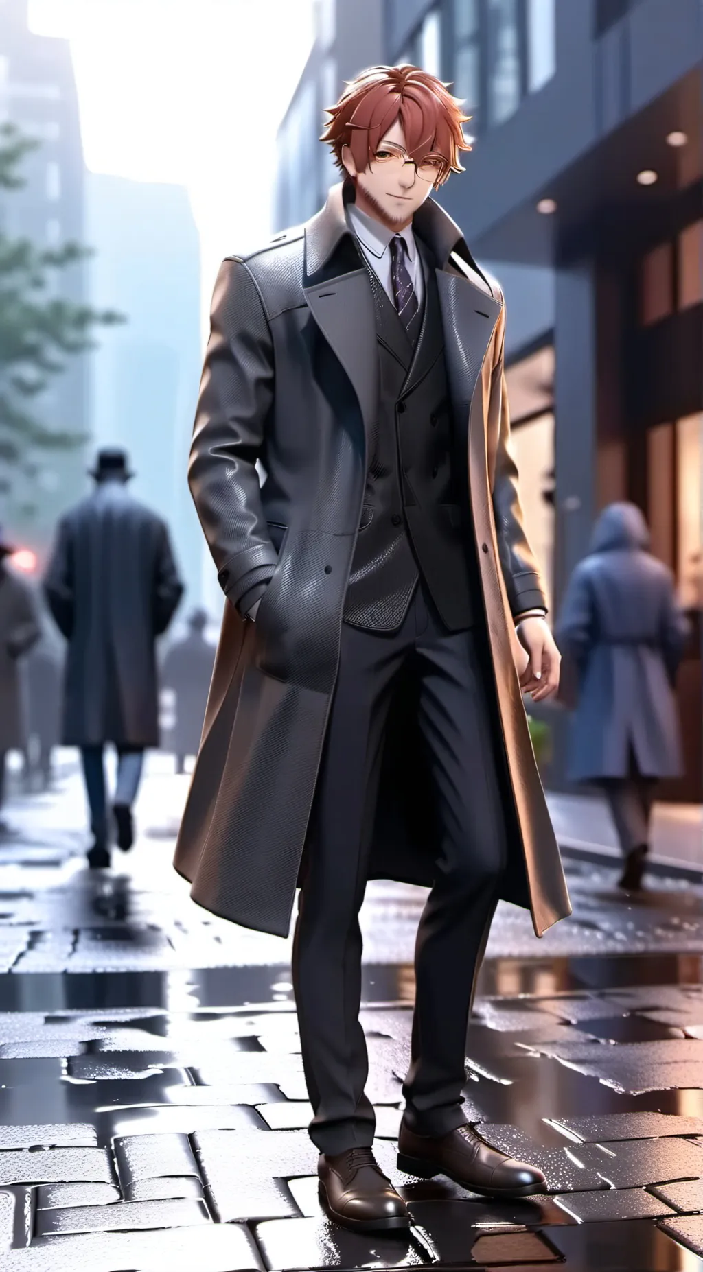 ai character: Leo background