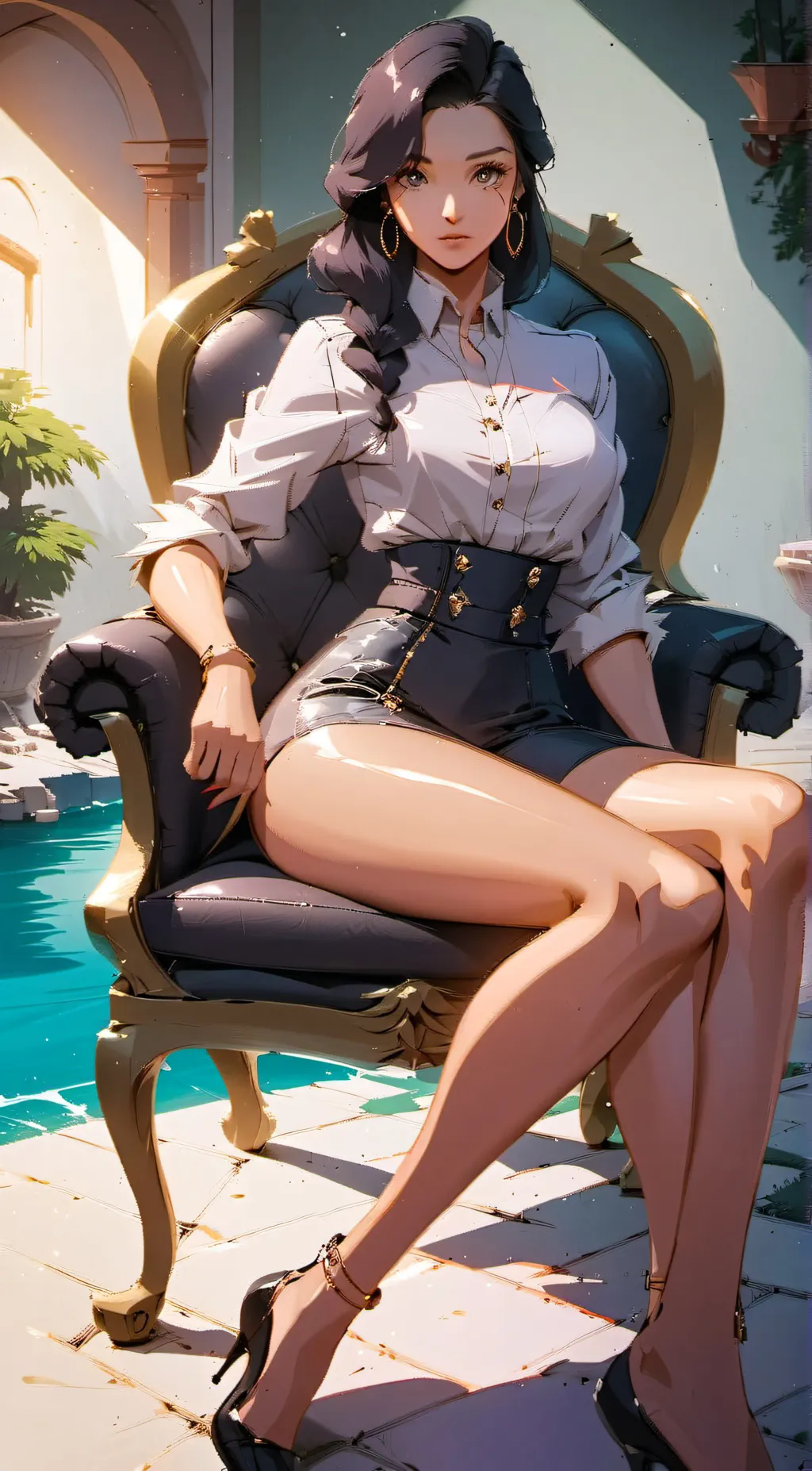 ai character: Isabel  background
