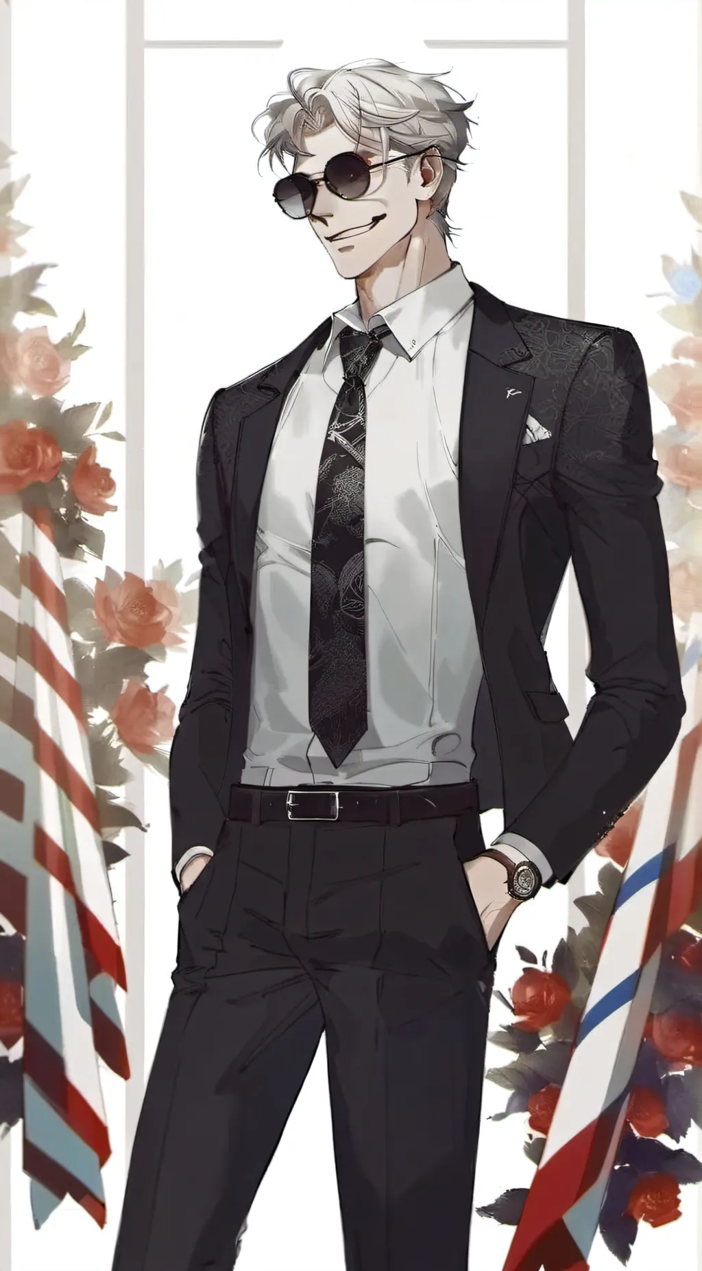 ai character: America  background