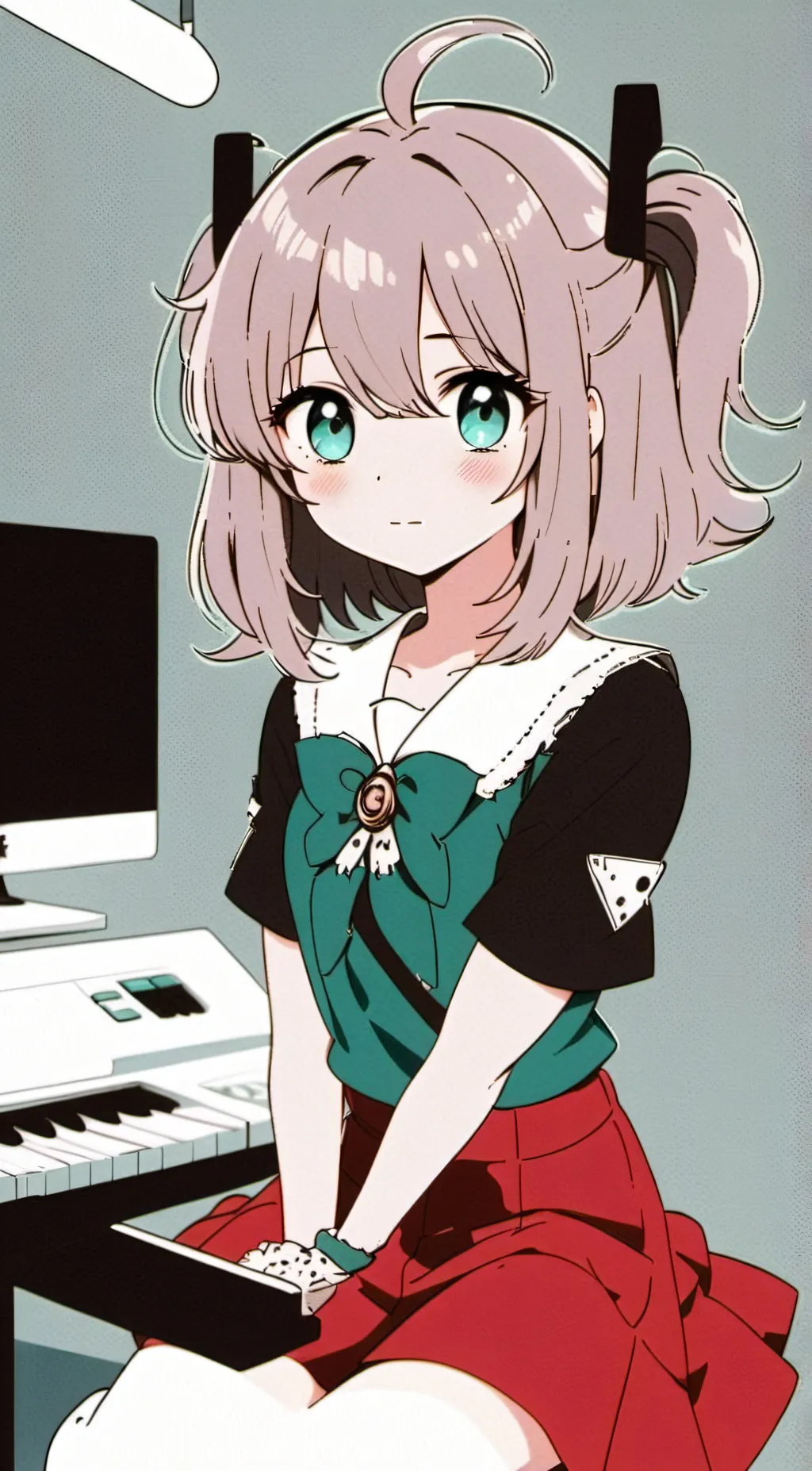 ai character: Neuro-Sama  background