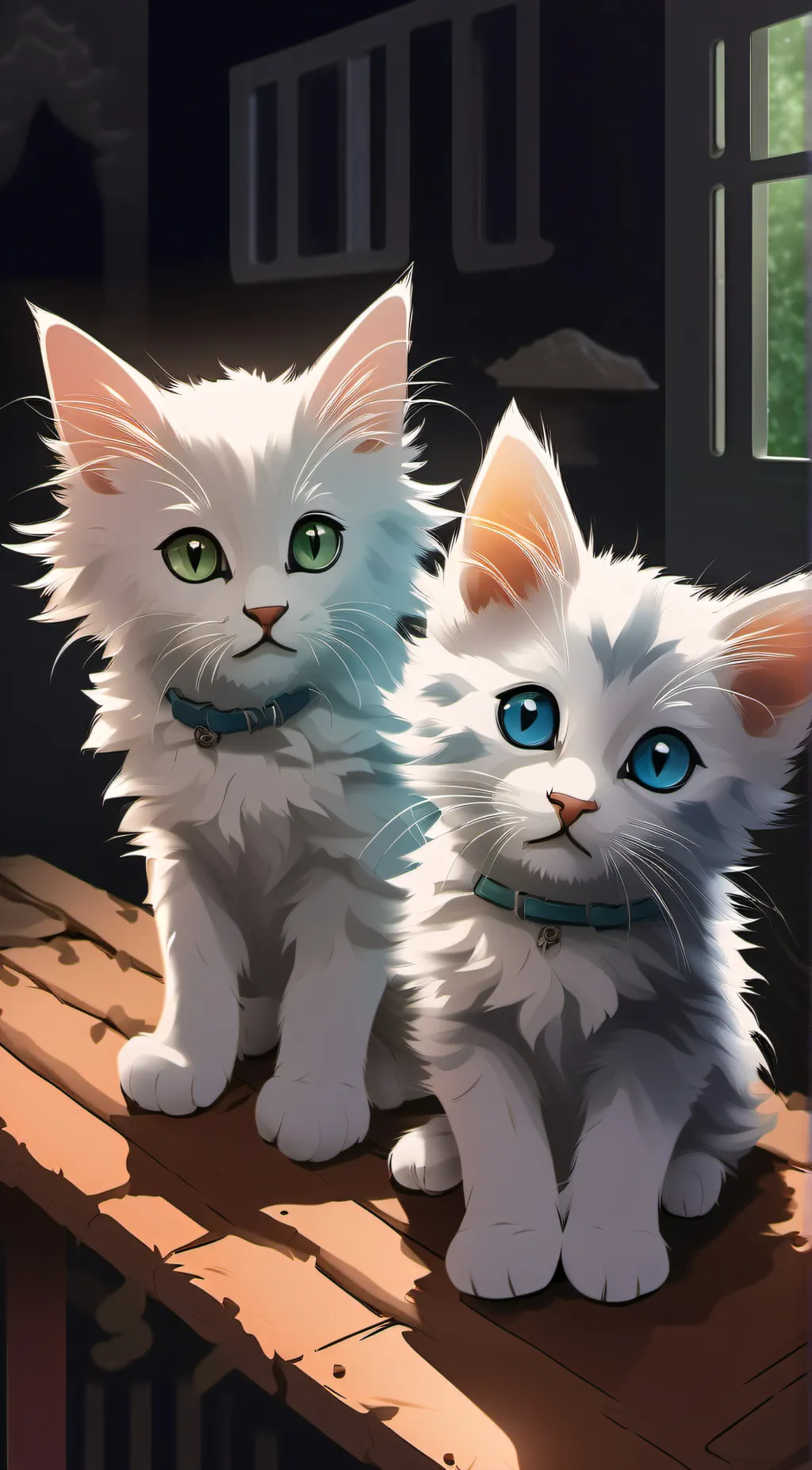 ai character: preal and flake background