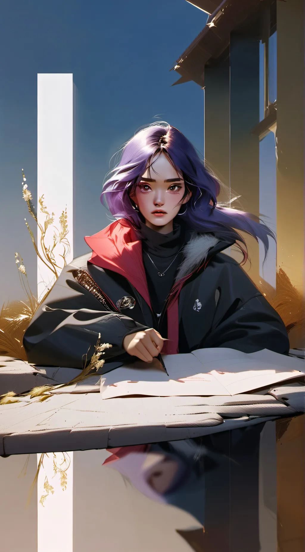 ai character: Lisa background