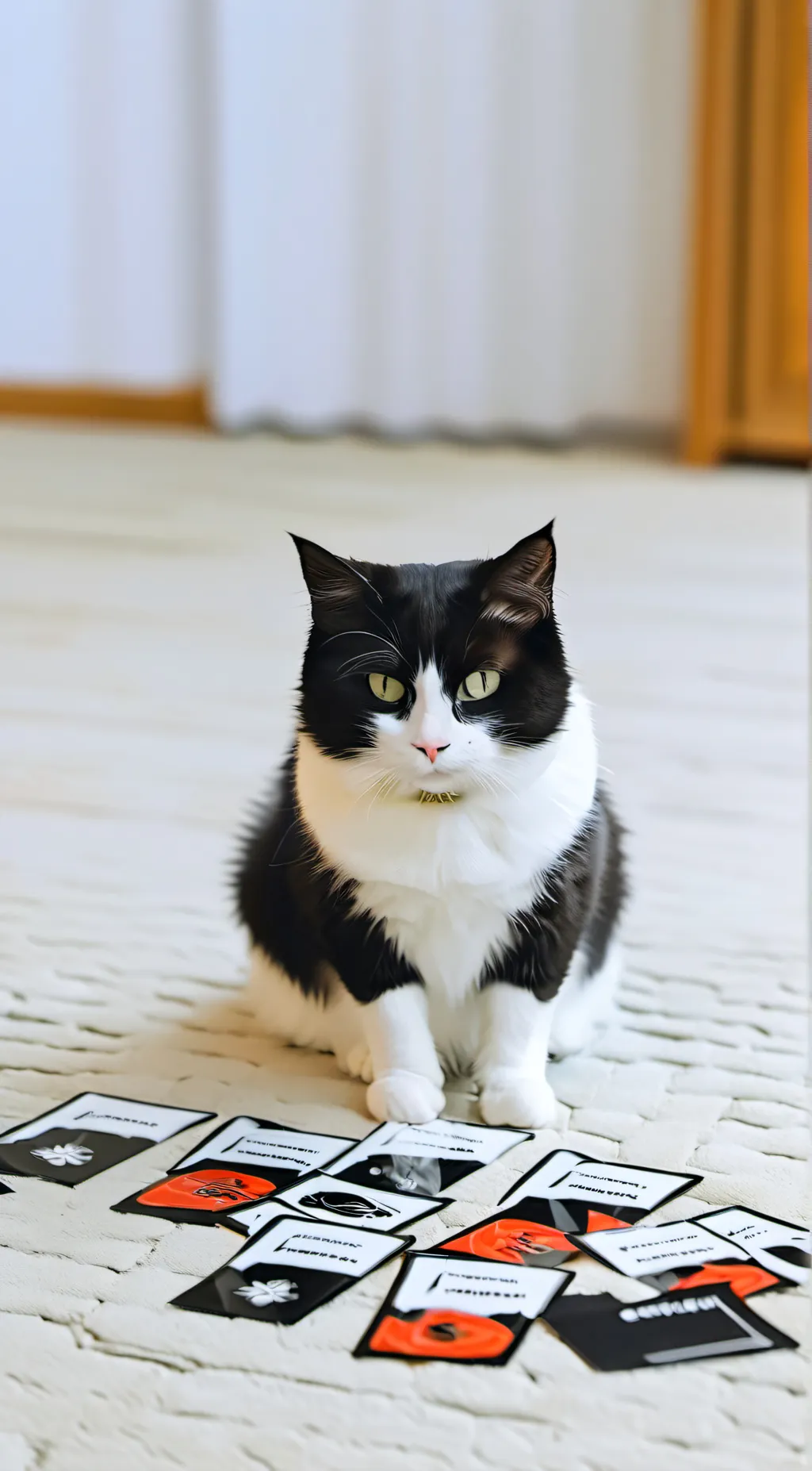 ai character: Noel BapCat background