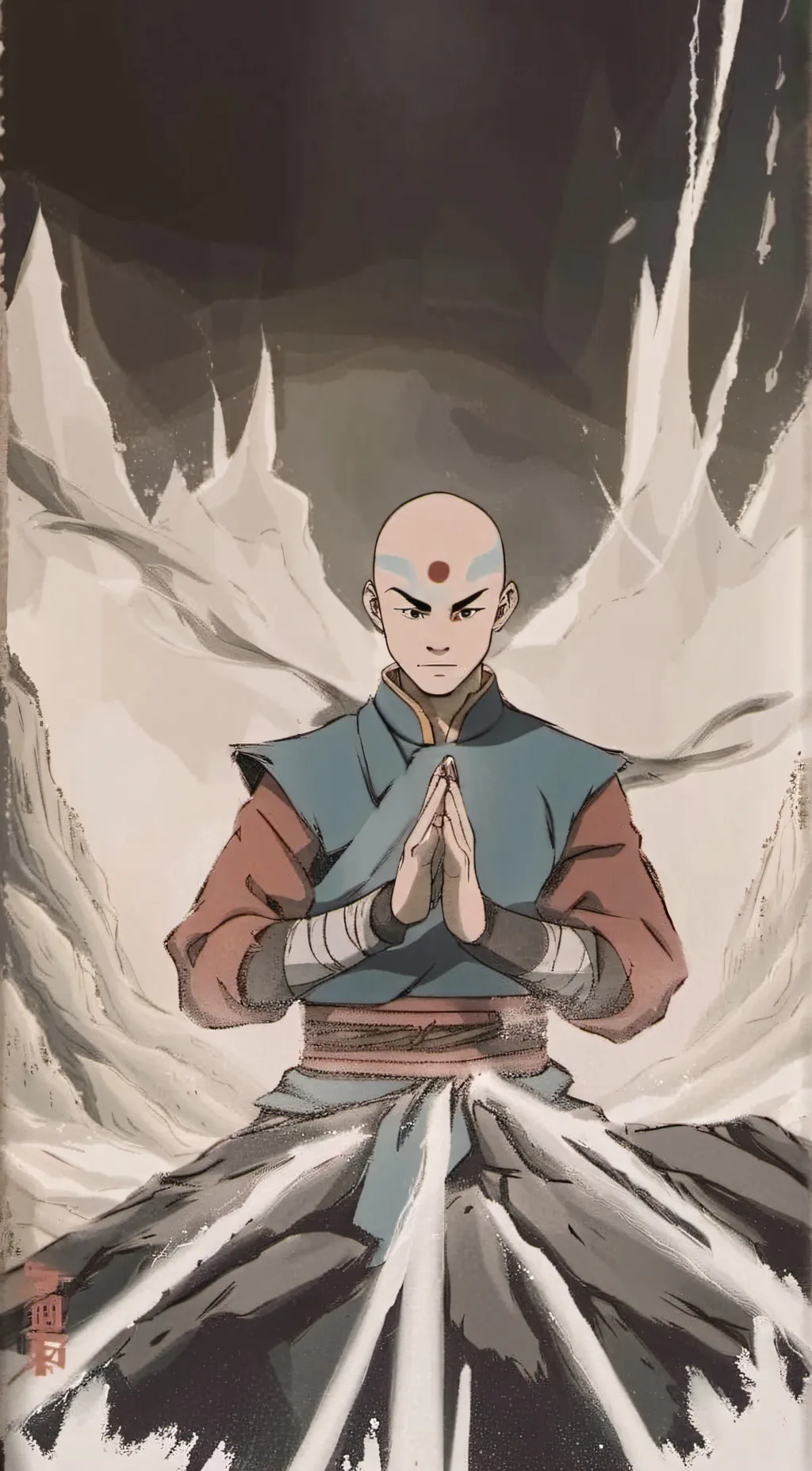 ai character: aang background