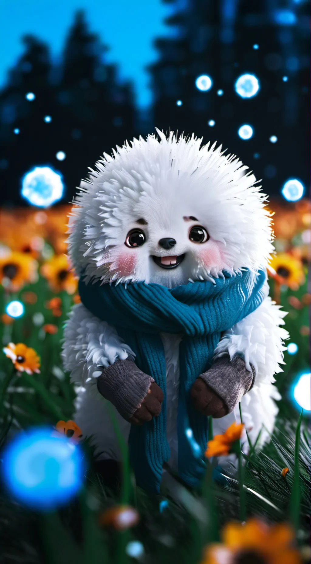 ai character: Snowball background