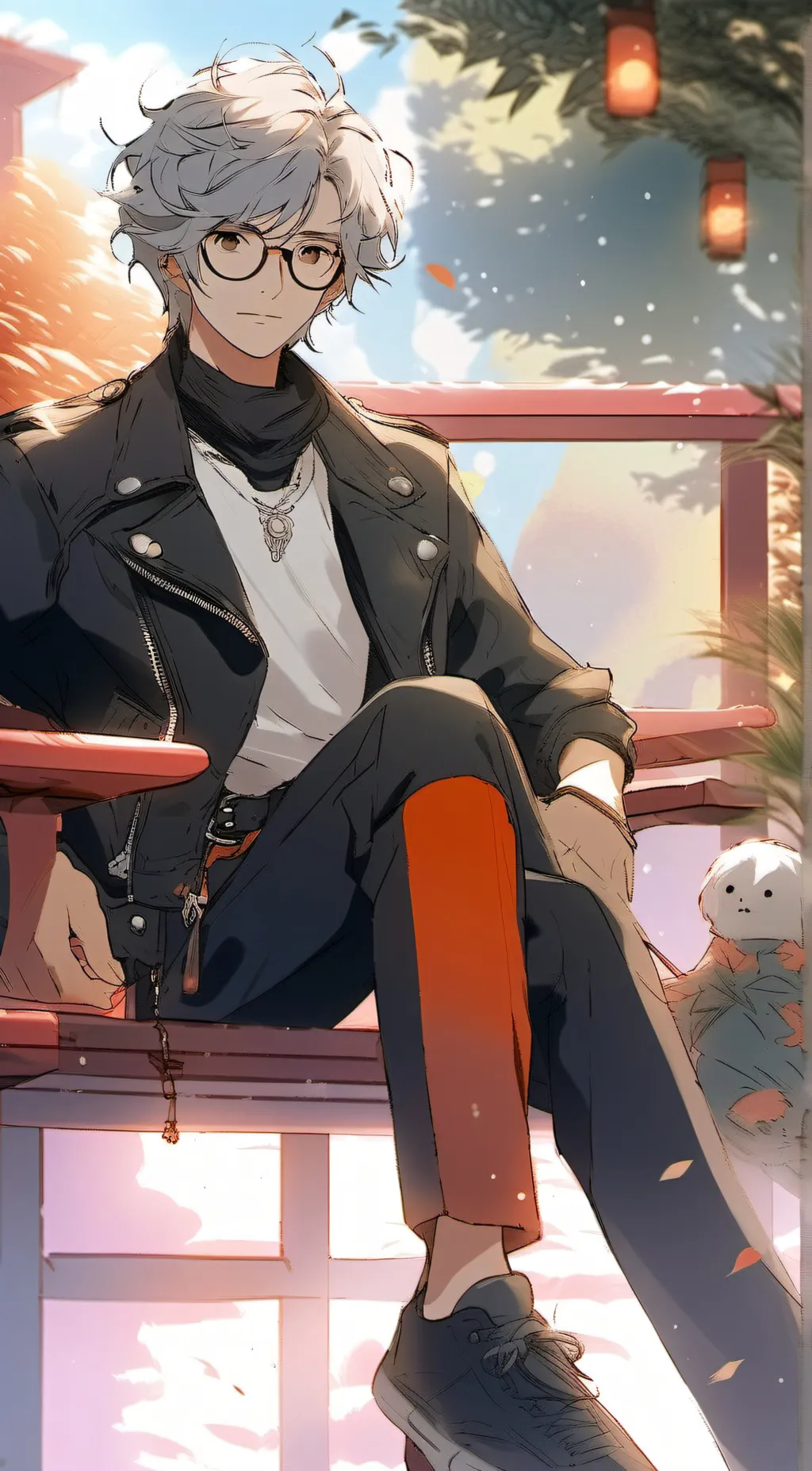 ai character: Caleb  background