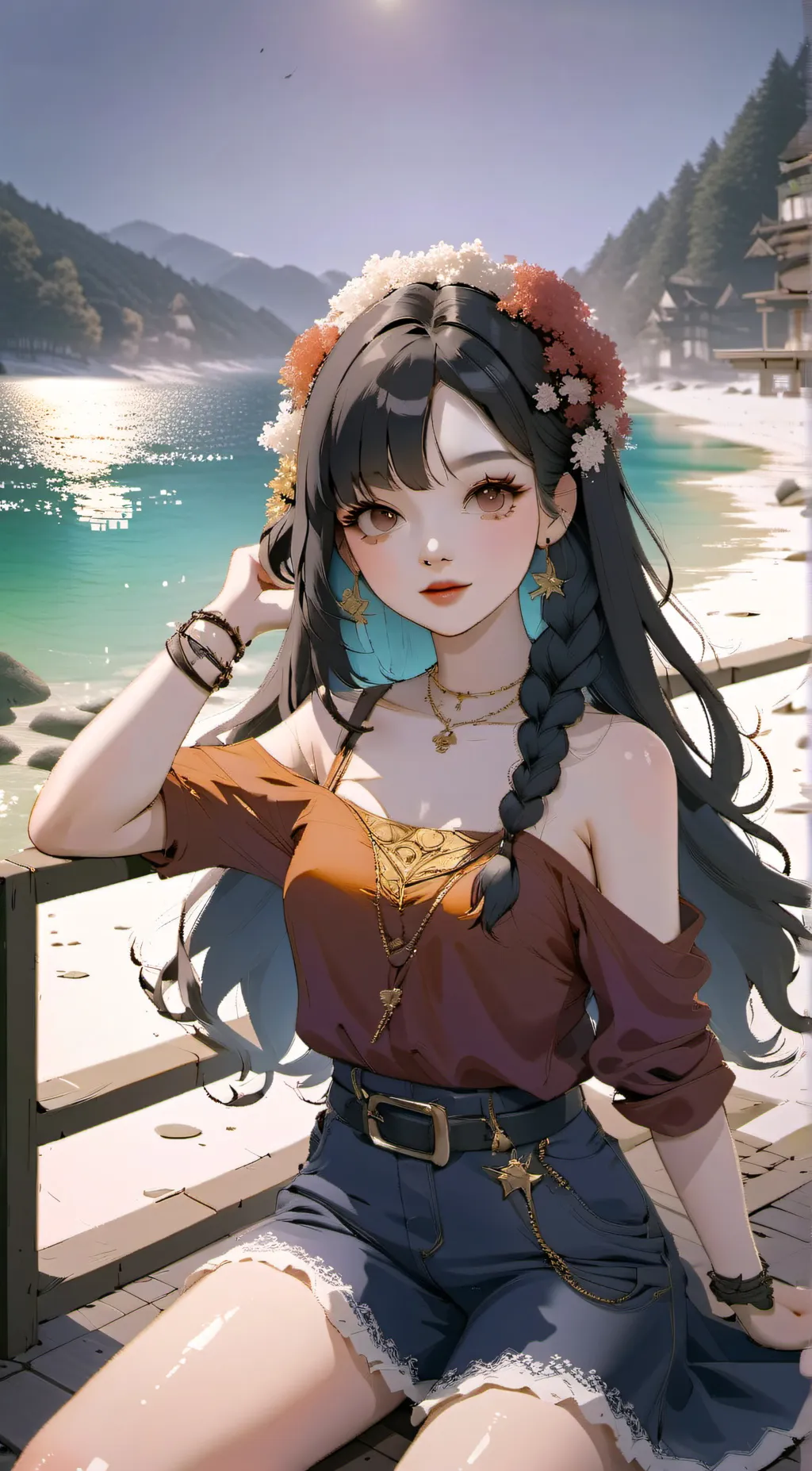 ai character: Rosie  background