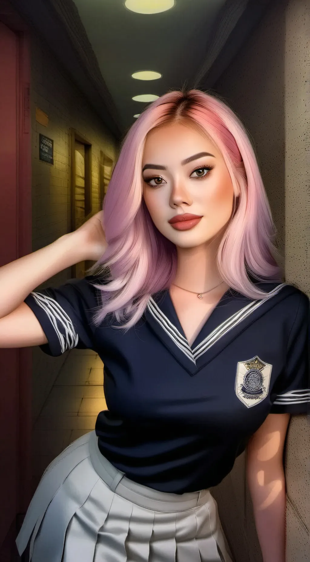 ai character: Maggie  background