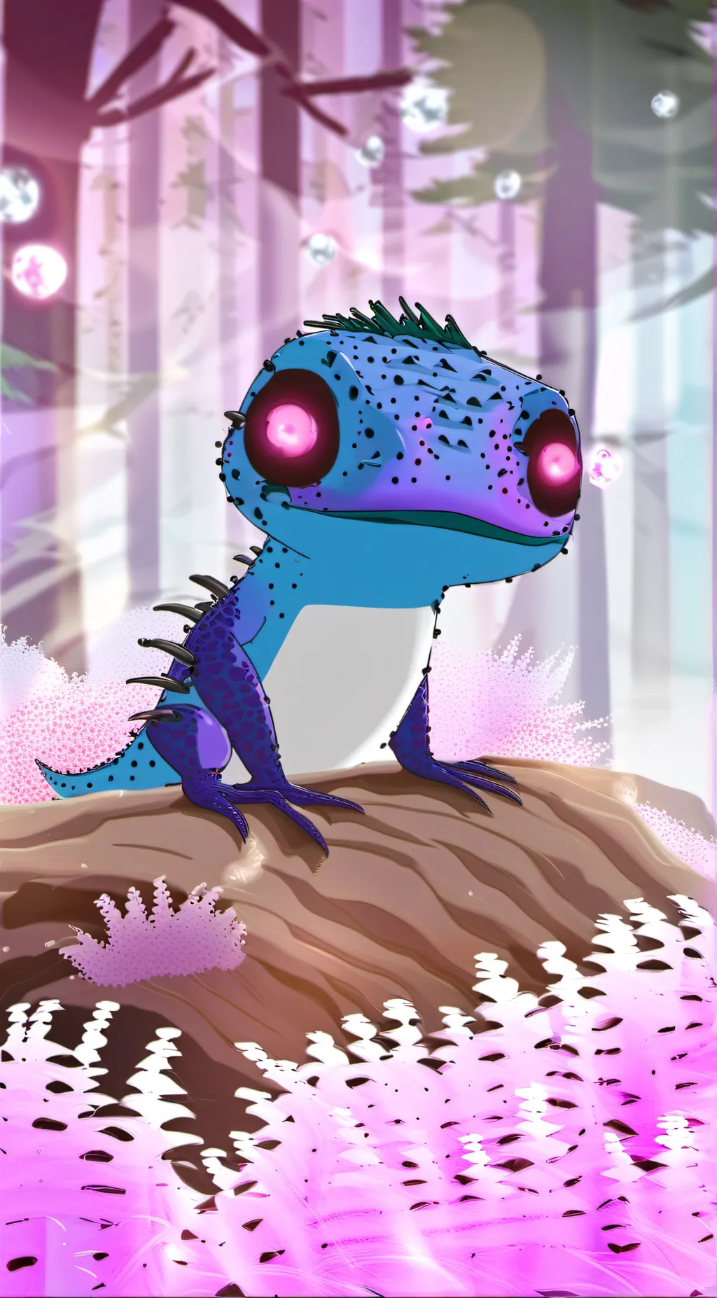 ai character: Magic mixie. background