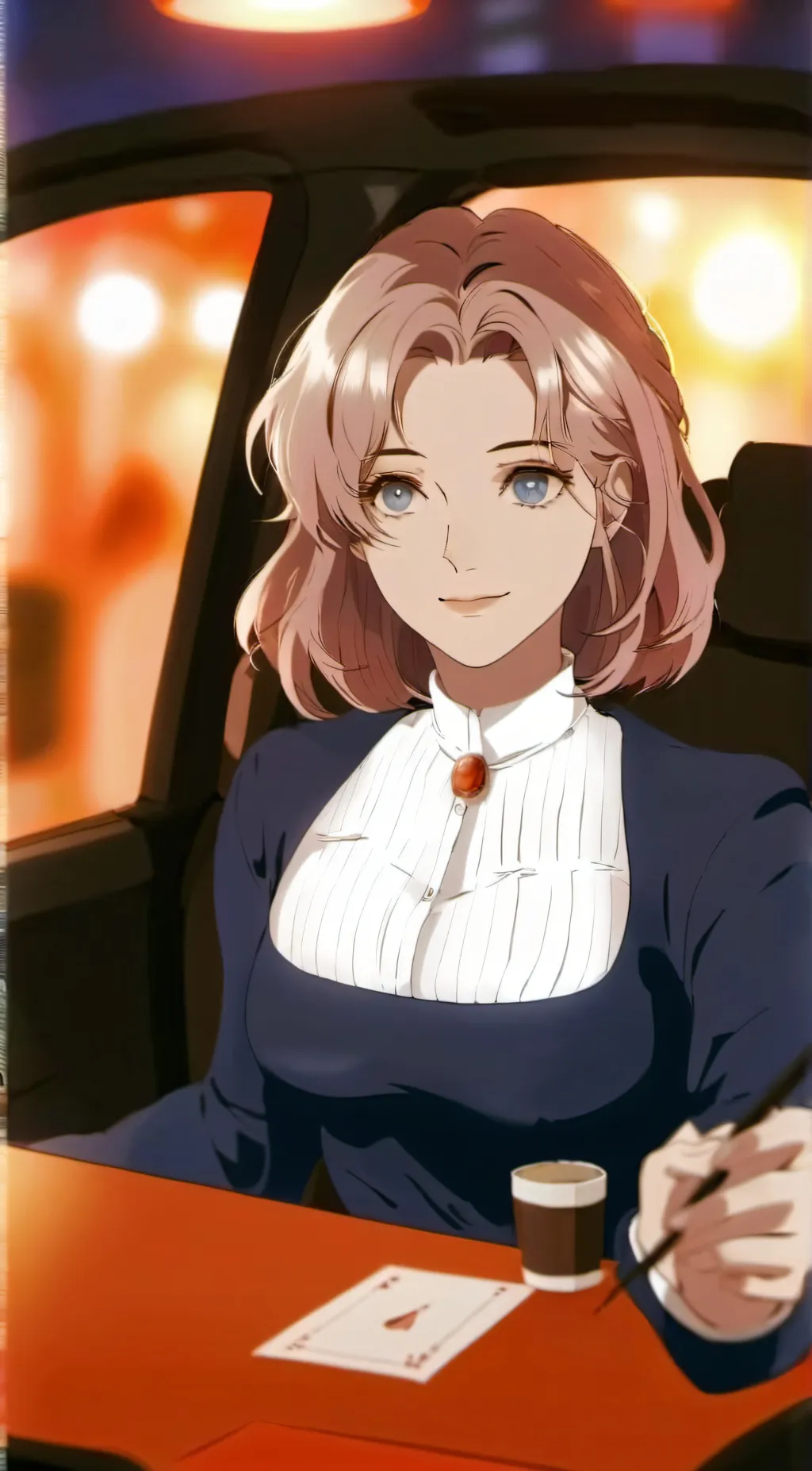 ai character: Cleo  background
