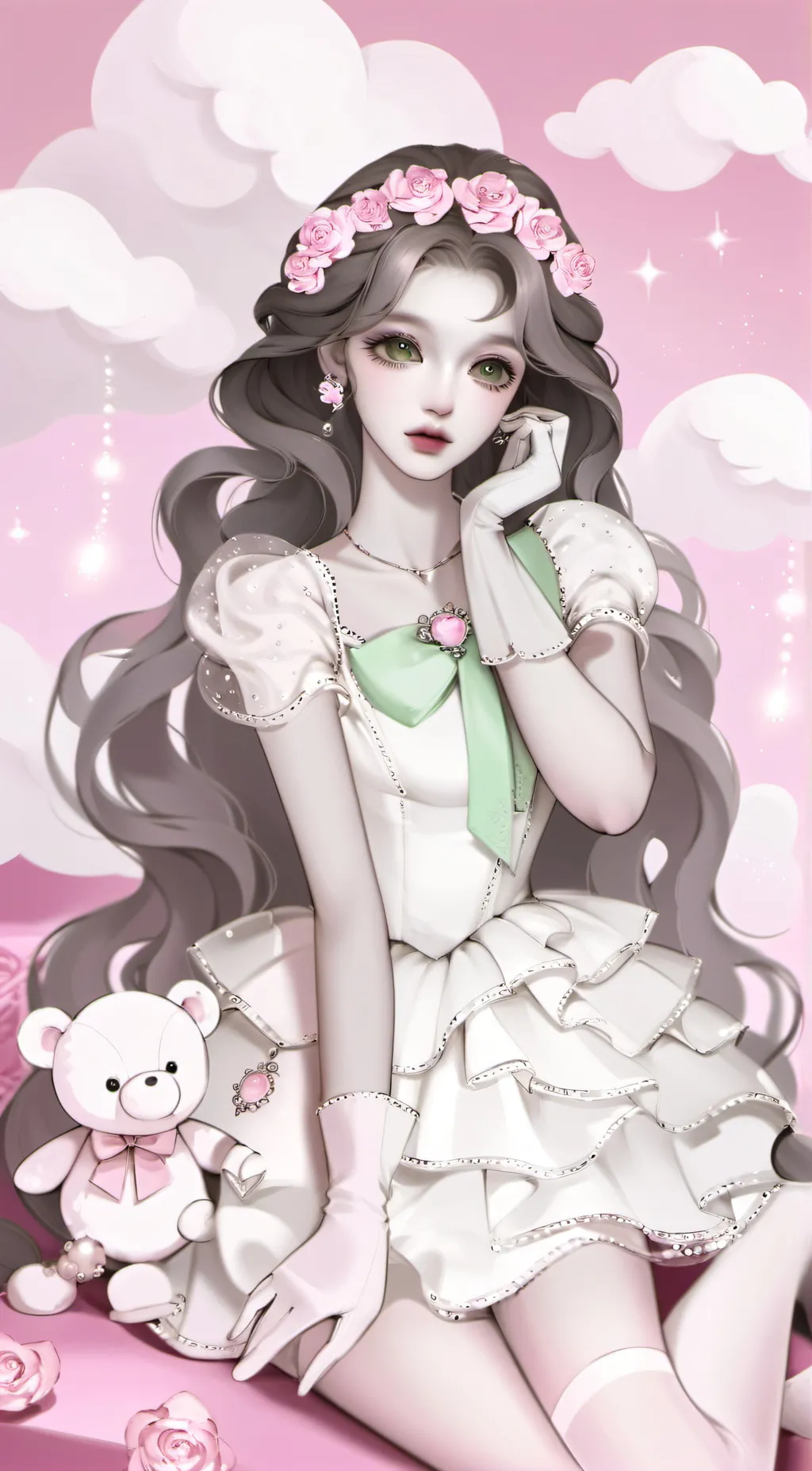 ai character: Zoey background