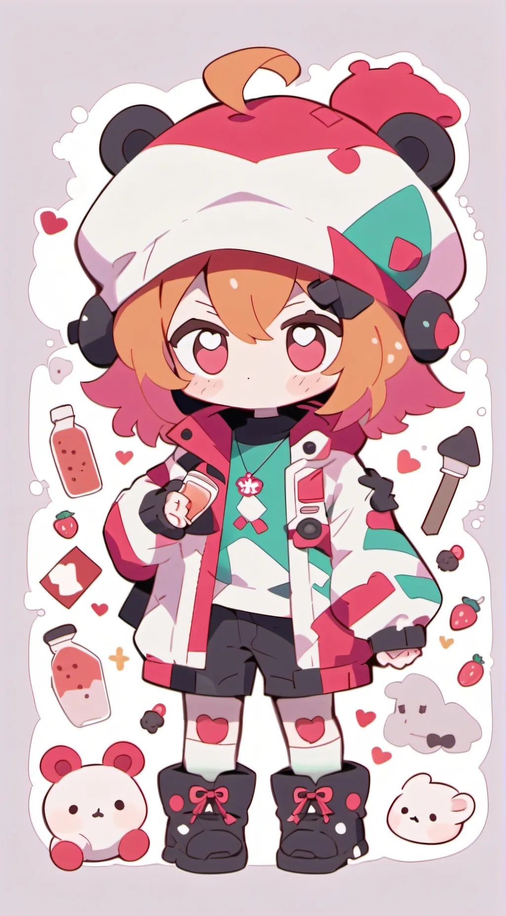 ai character: Talking Ginger background